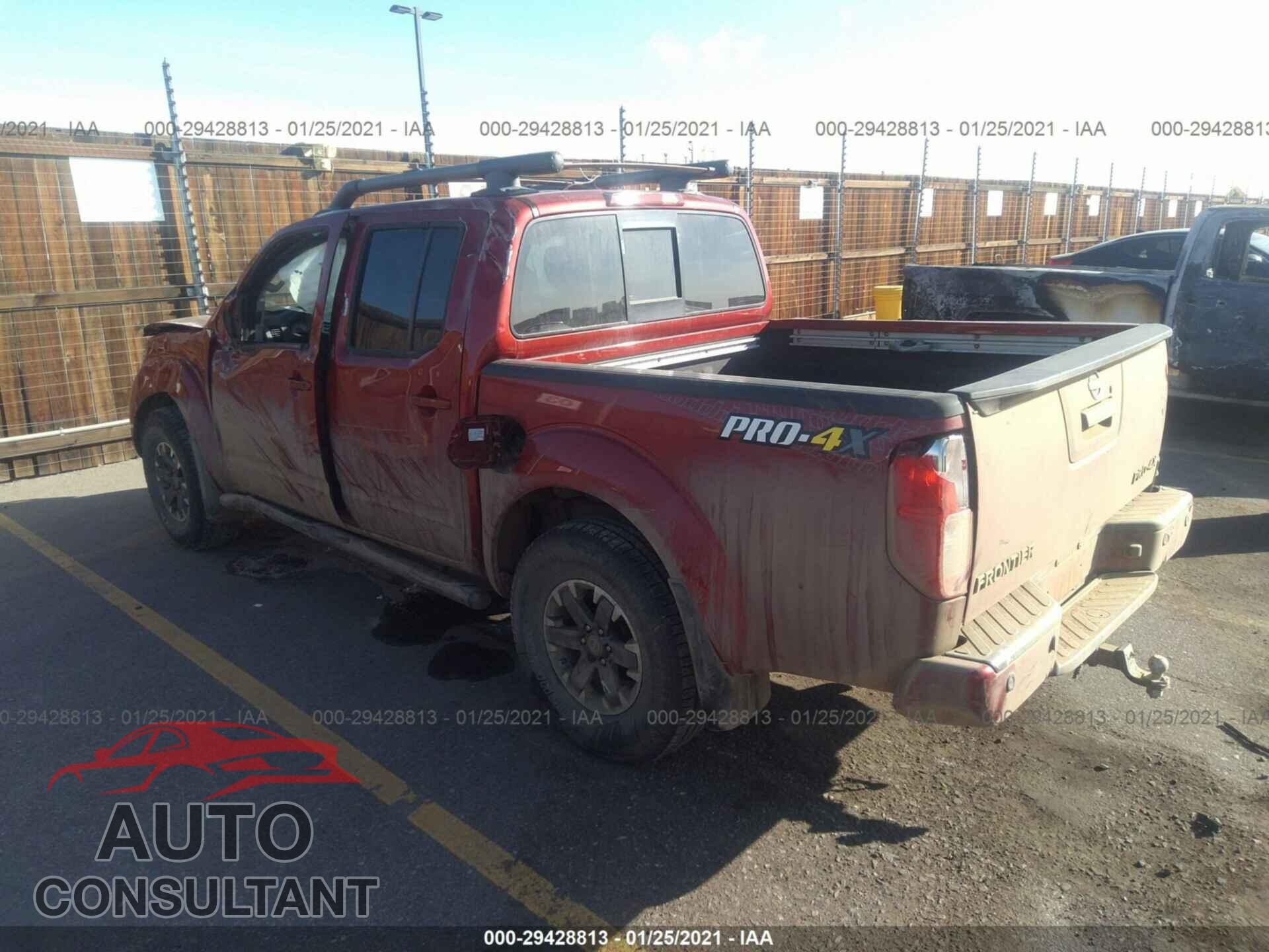 NISSAN FRONTIER 2016 - 1N6AD0EV5GN767916
