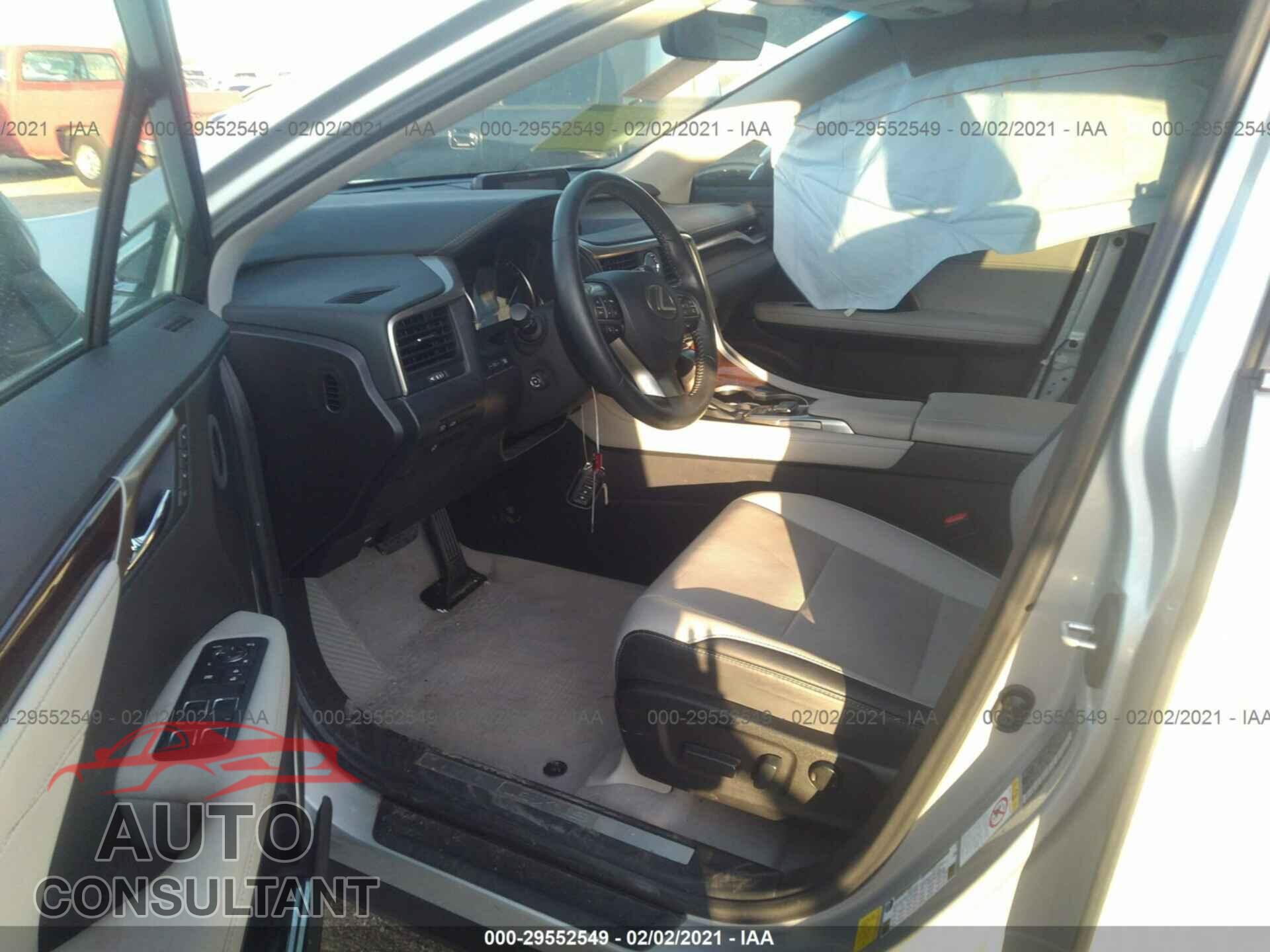LEXUS RX 2017 - 2T2ZZMCA3HC036688