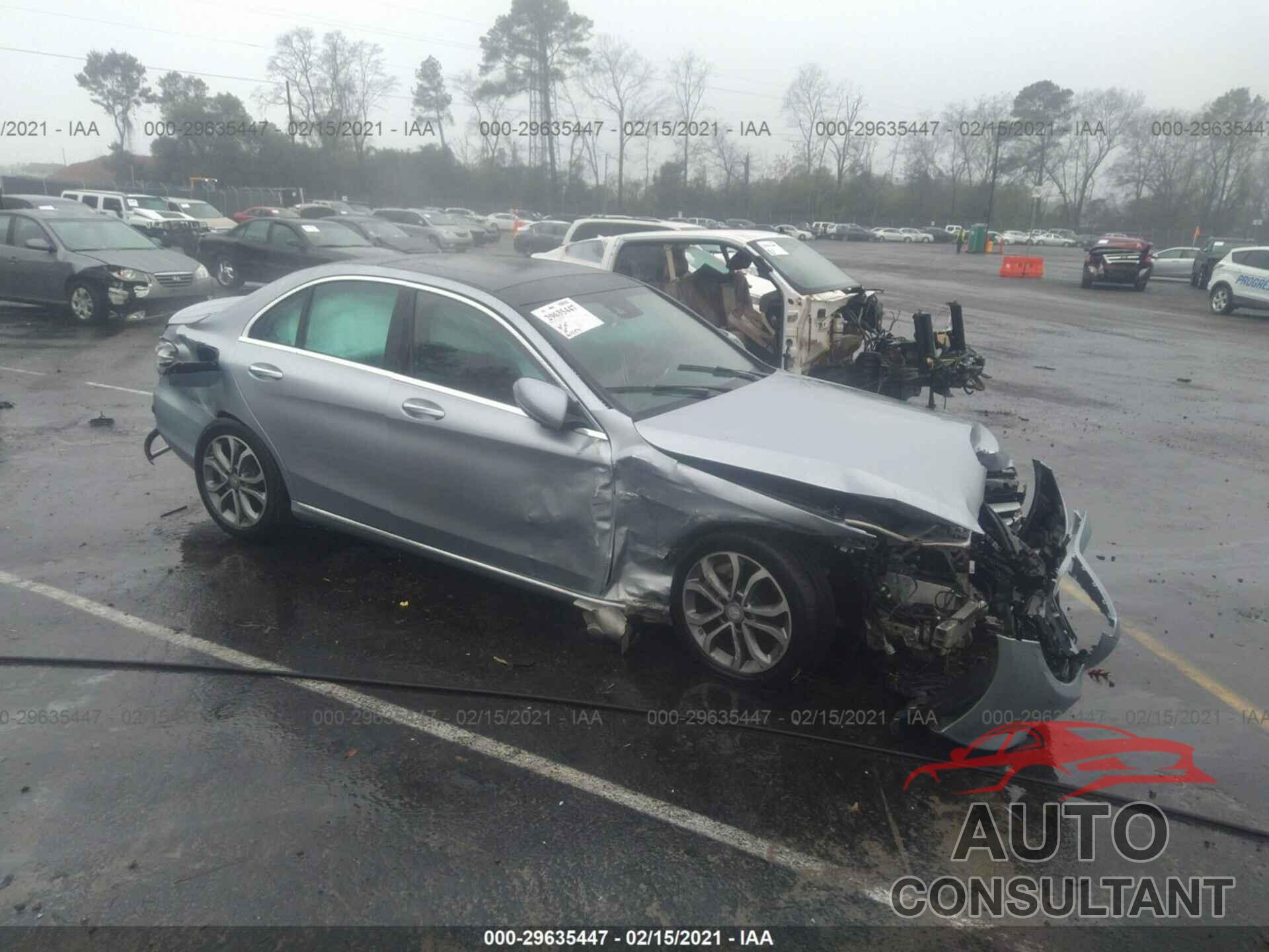 MERCEDES-BENZ C-CLASS 2016 - 55SWF4KB6GU147724