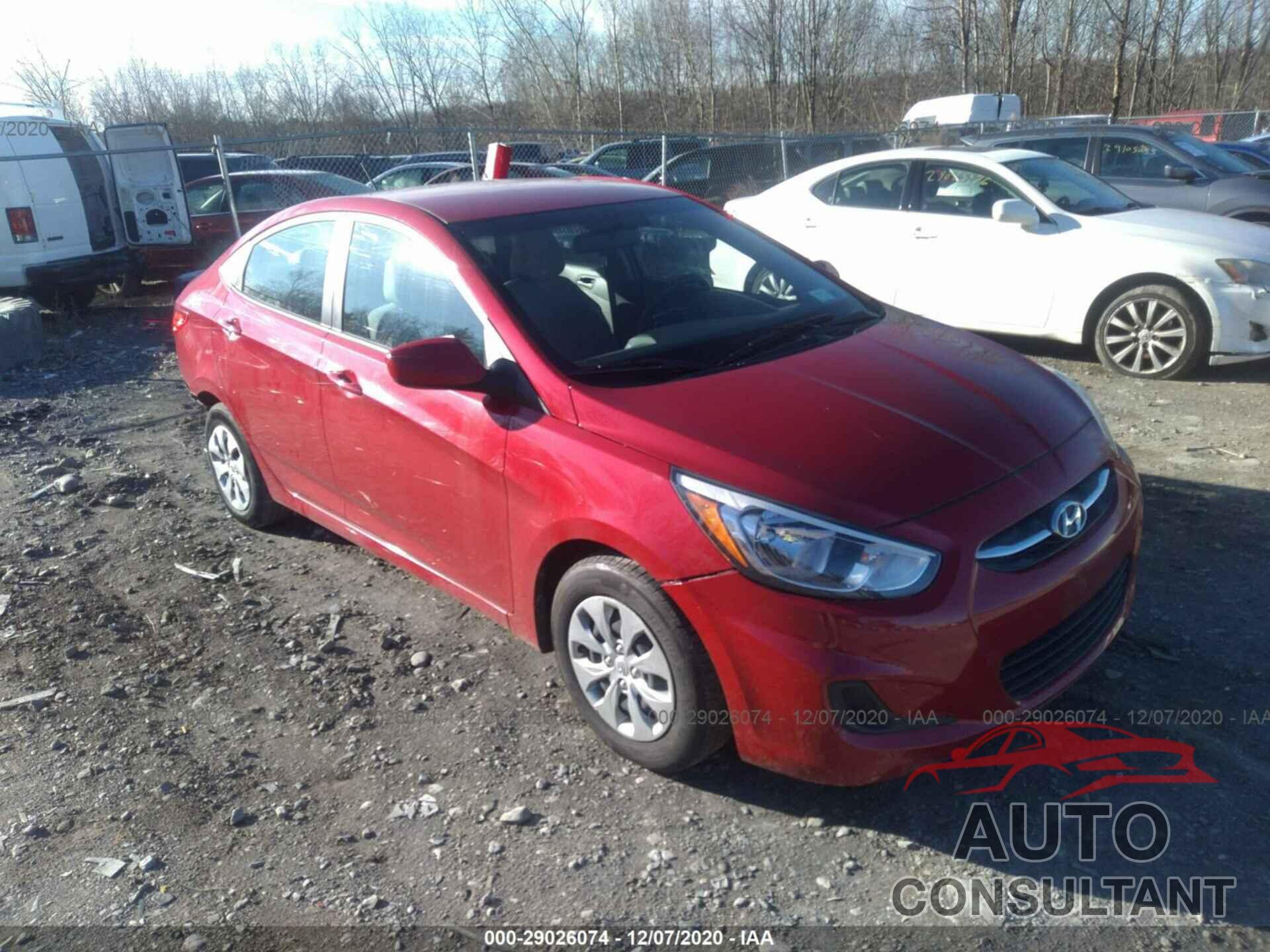 HYUNDAI ACCENT 2017 - KMHCT4AE8HU337425
