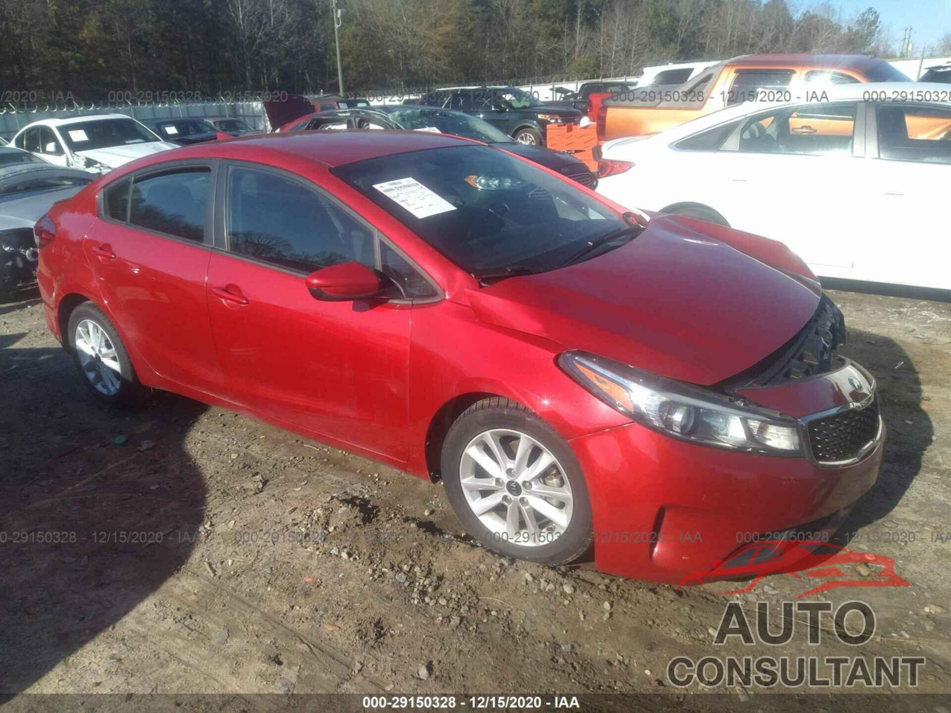 KIA FORTE 2017 - 3KPFL4A70HE046726