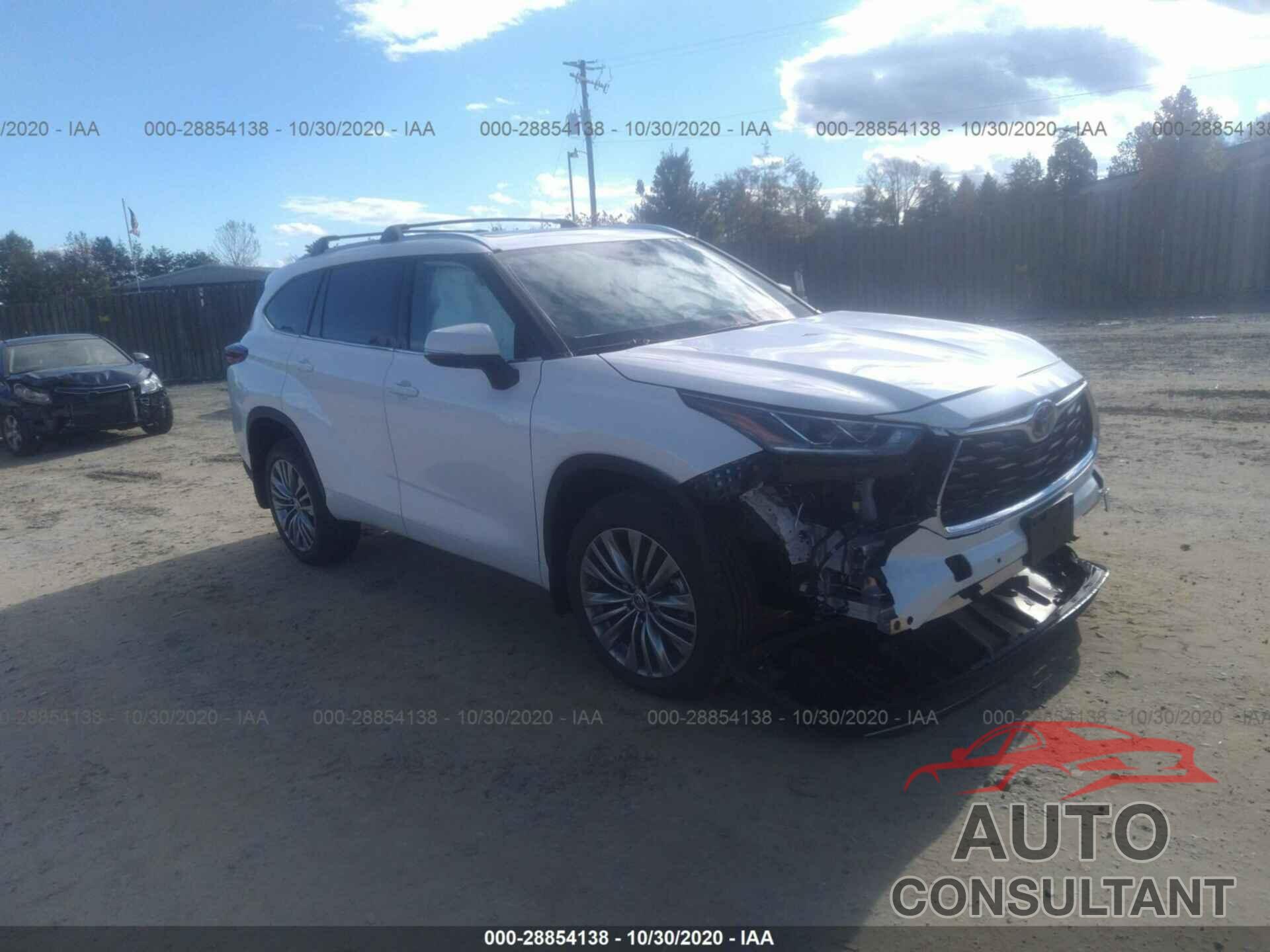 TOYOTA HIGHLANDER 2020 - 5TDFZRBH2LS014989