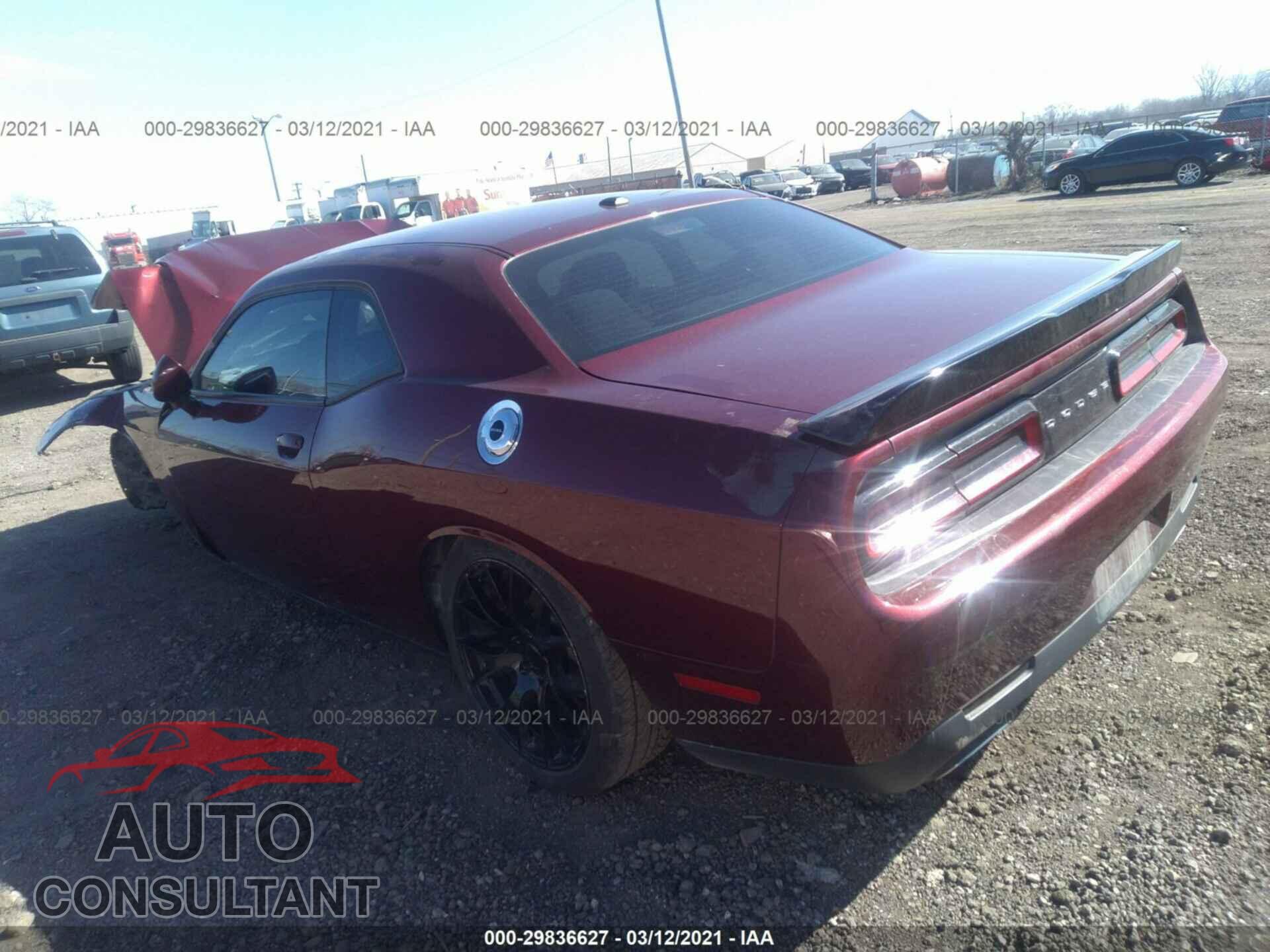 DODGE CHALLENGER 2017 - 2C3CDZAG1HH587273