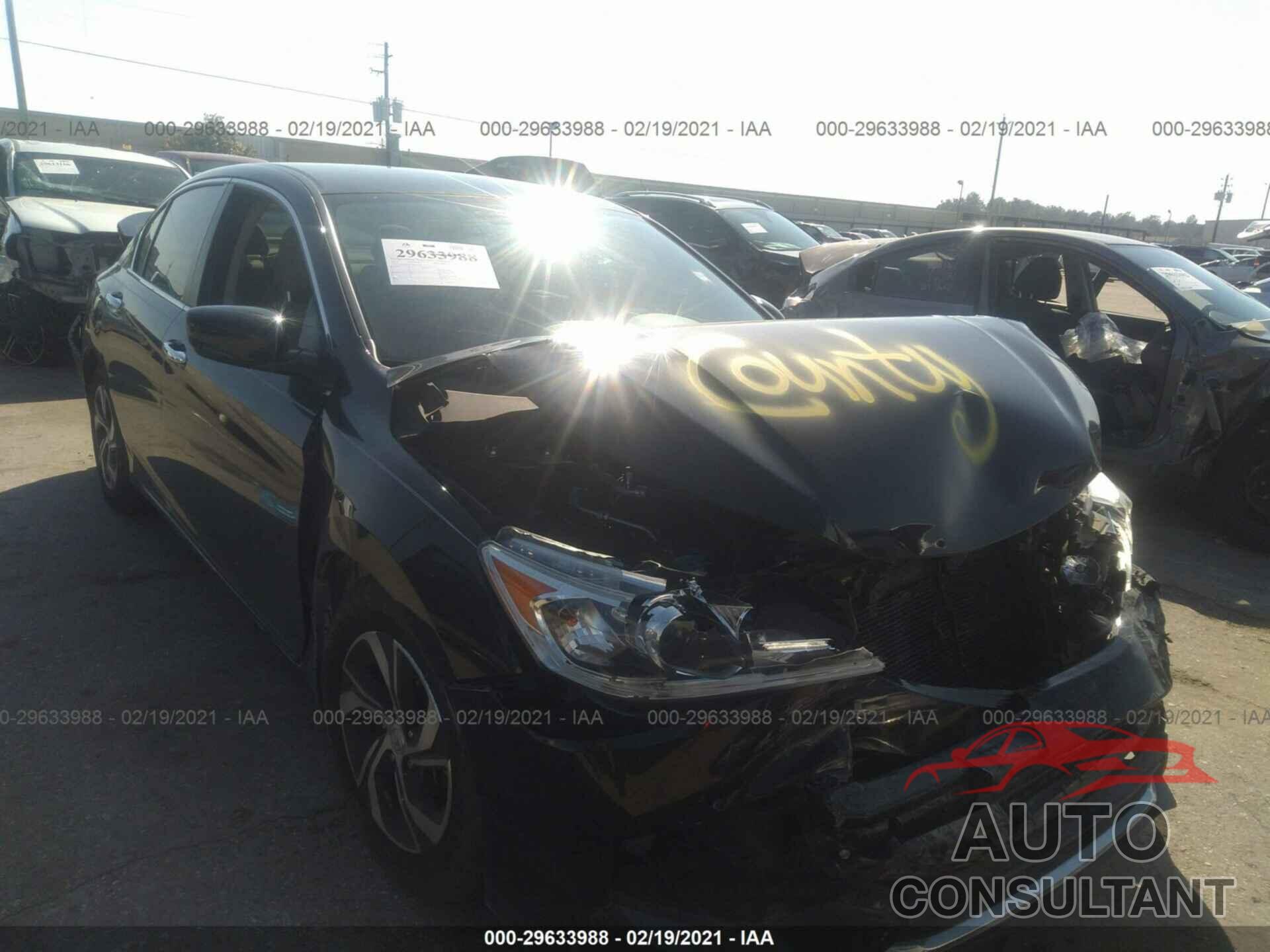 HONDA ACCORD SEDAN 2017 - 1HGCR2F38HA036235