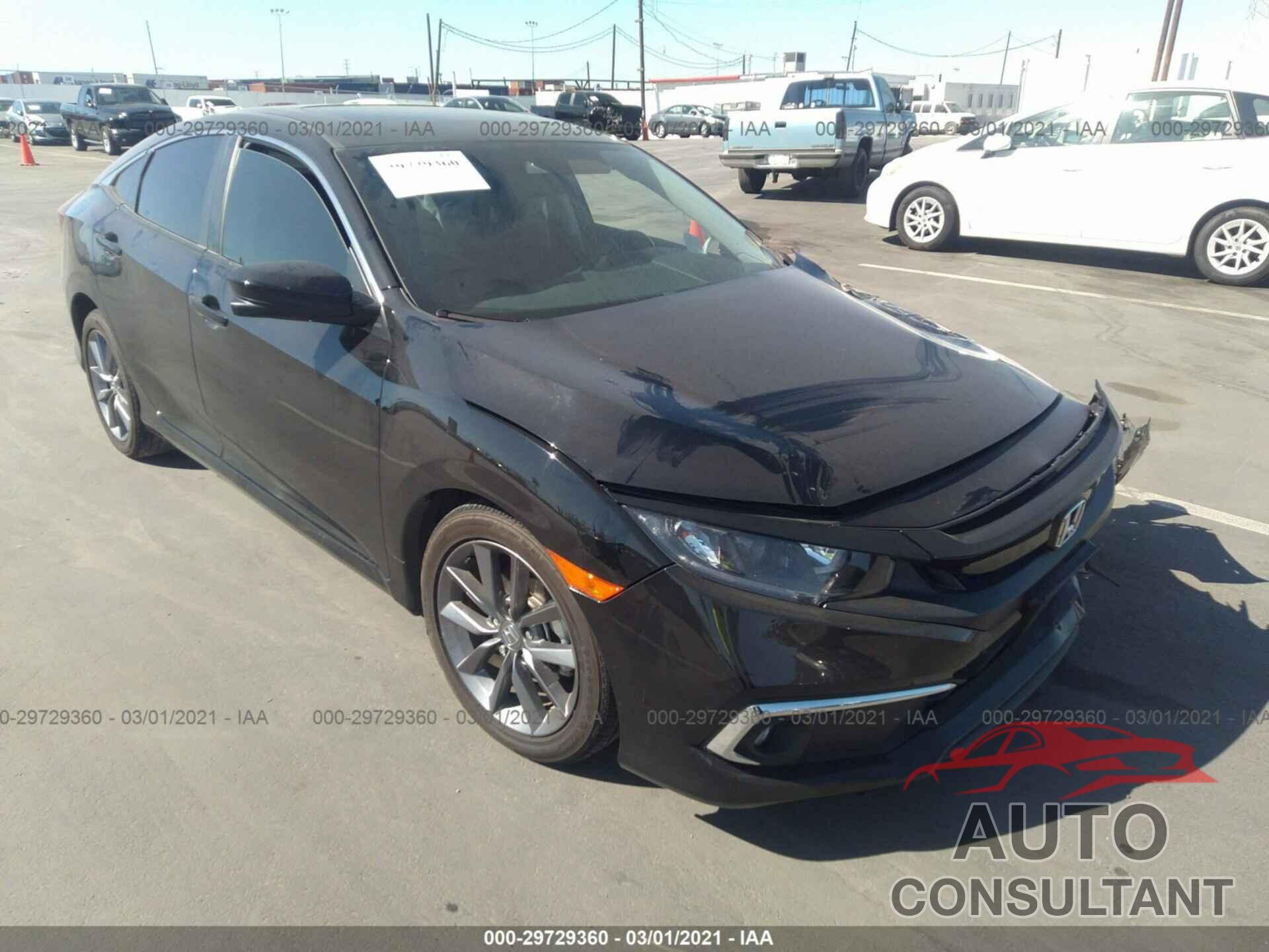 HONDA CIVIC SEDAN 2020 - 19XFC1F35LE207133