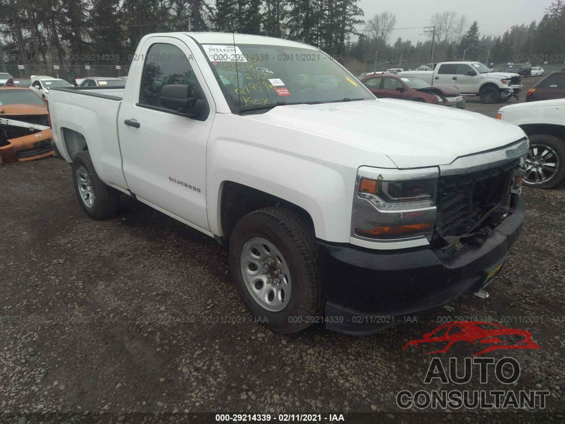 CHEVROLET SILVERADO 1500 2017 - 1GCNCNEH6HZ152591