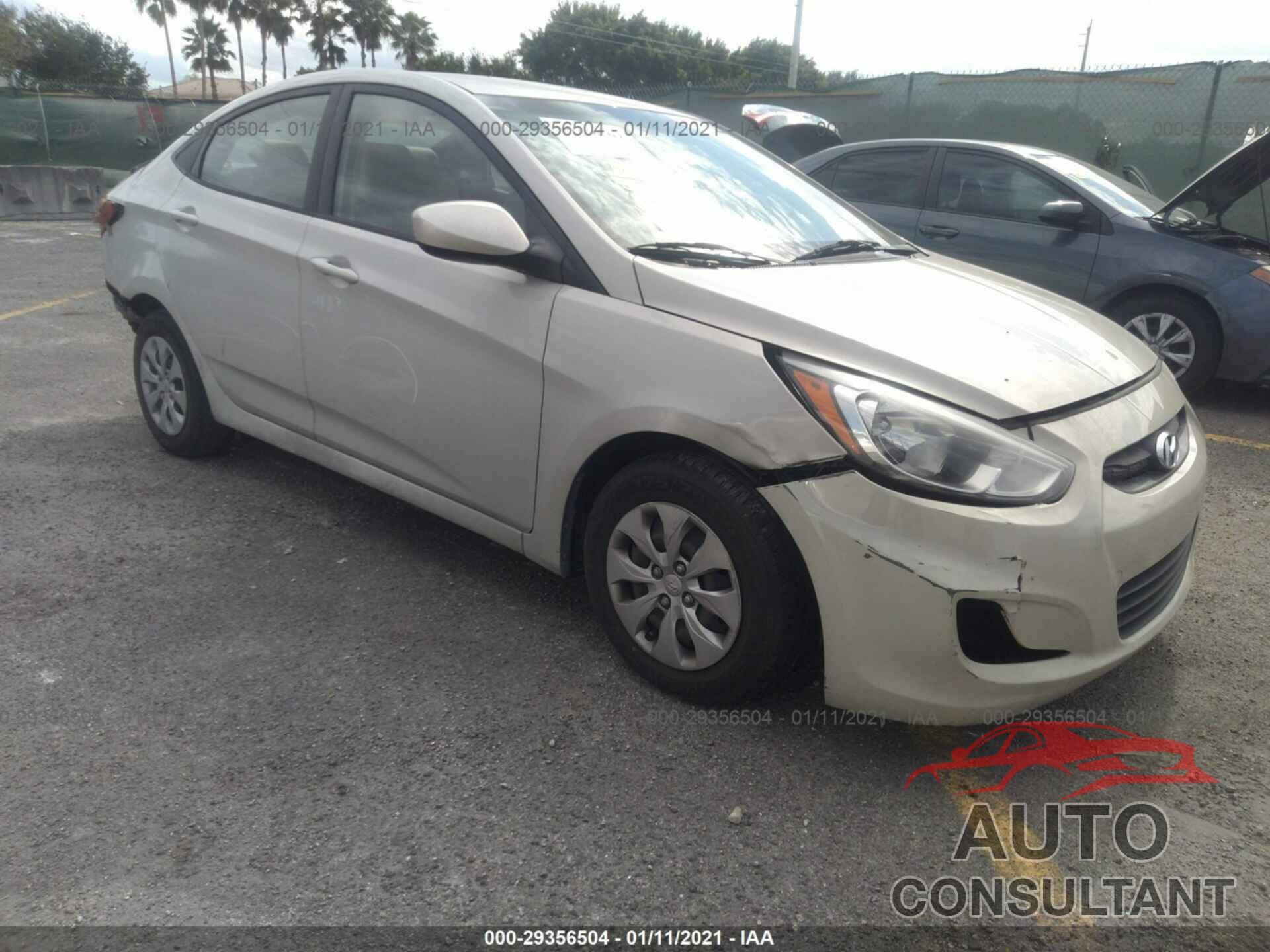 HYUNDAI ACCENT 2017 - KMHCT4AE0HU214024