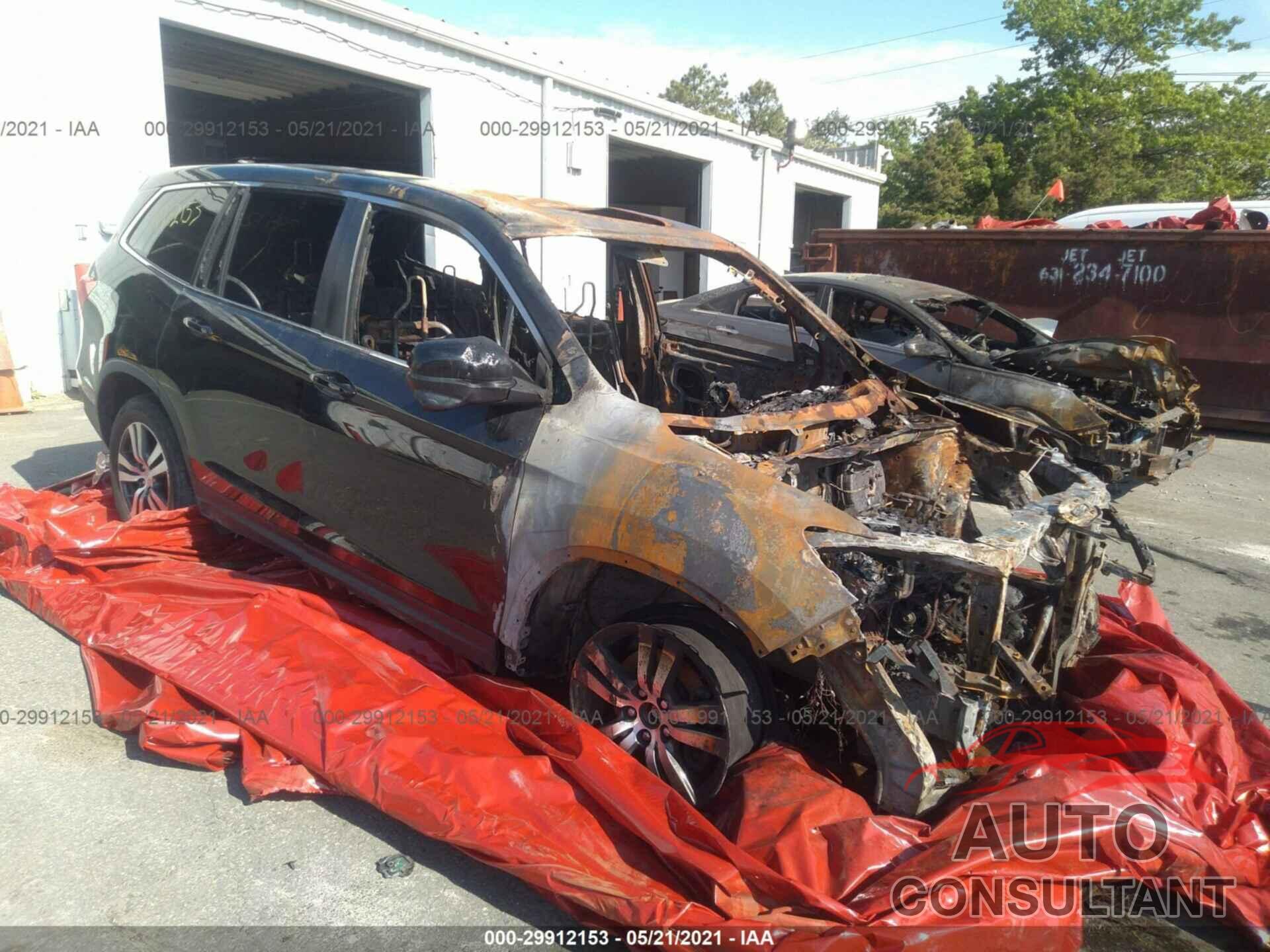 HONDA PILOT 2016 - 5FNYF6H50GB106920