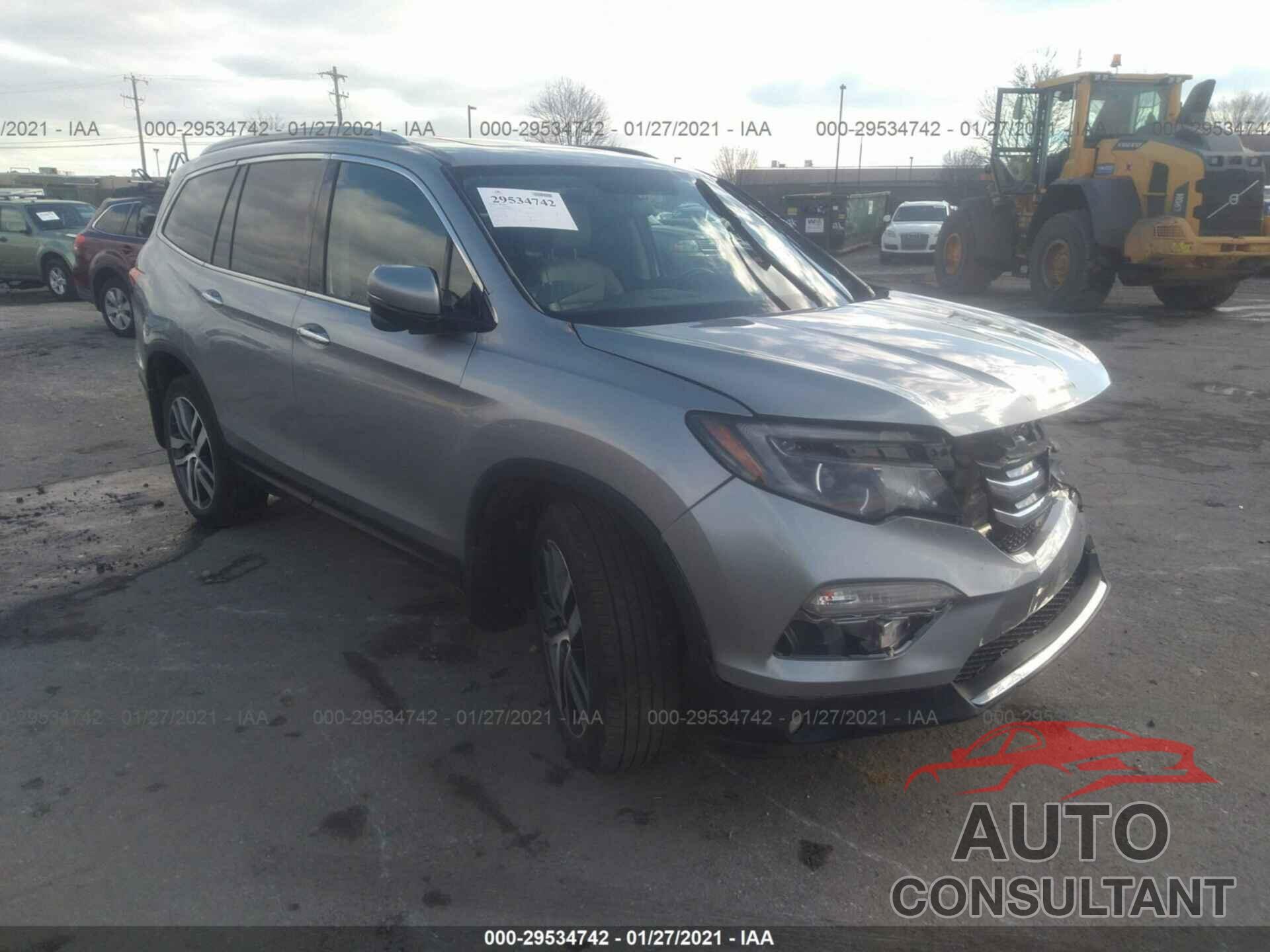 HONDA PILOT 2017 - 5FNYF5H95HB038841