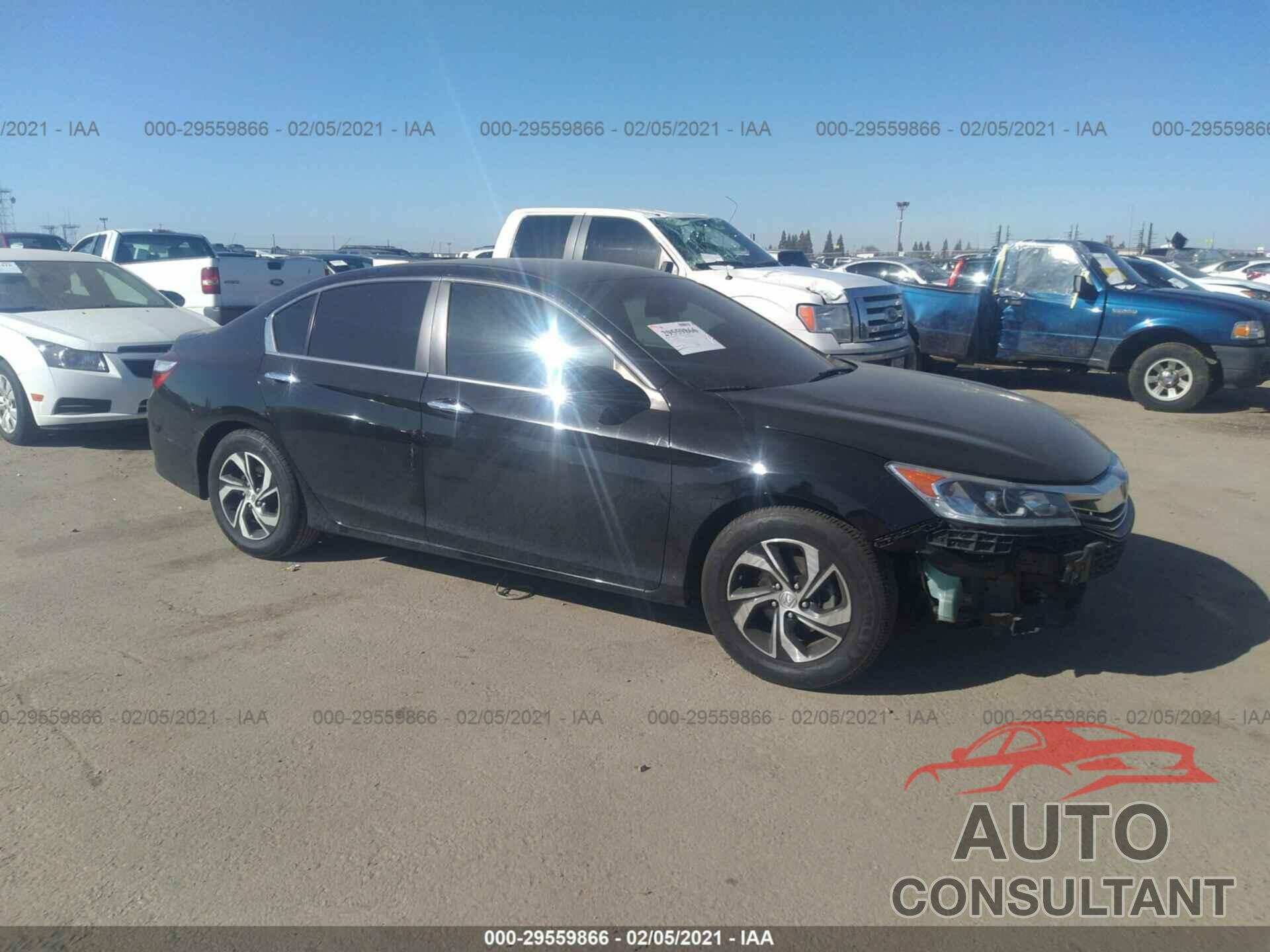 HONDA ACCORD SEDAN 2016 - 1HGCR2F37GA195391