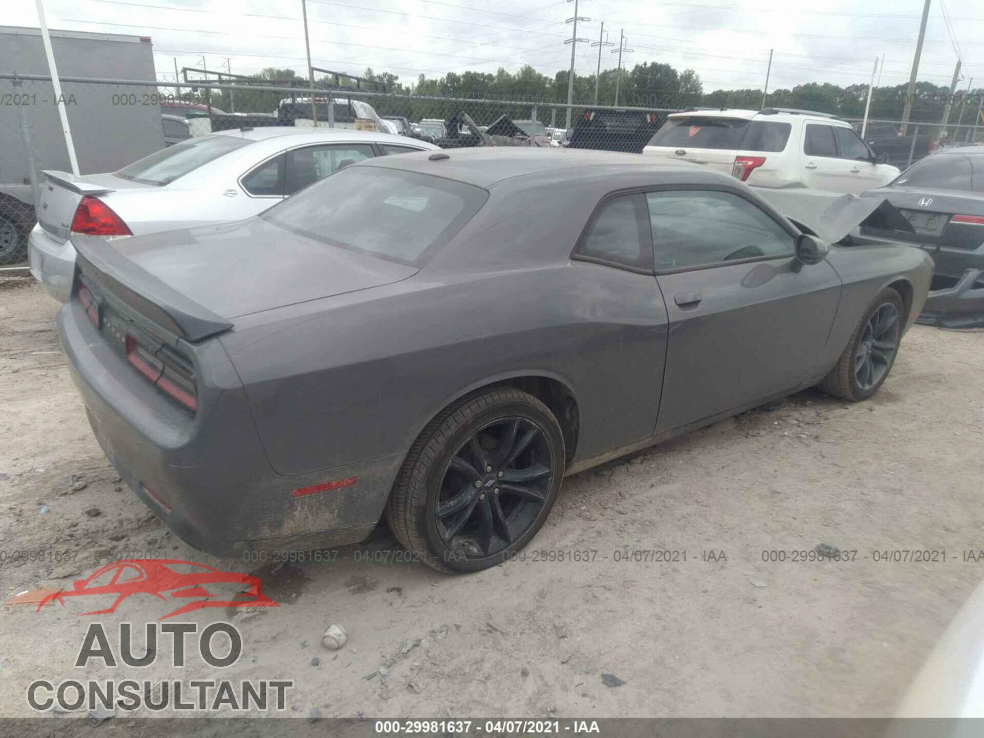 DODGE CHALLENGER 2018 - 2C3CDZAG4JH111198