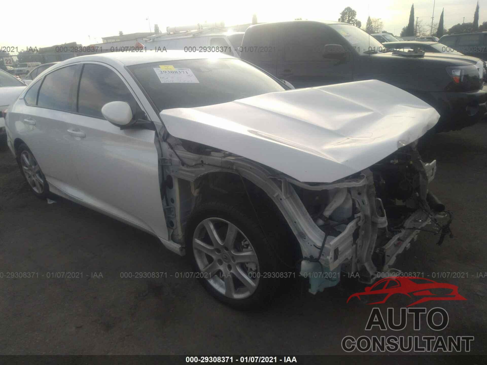 HONDA ACCORD SEDAN 2018 - 1HGCV1F3XJA164536
