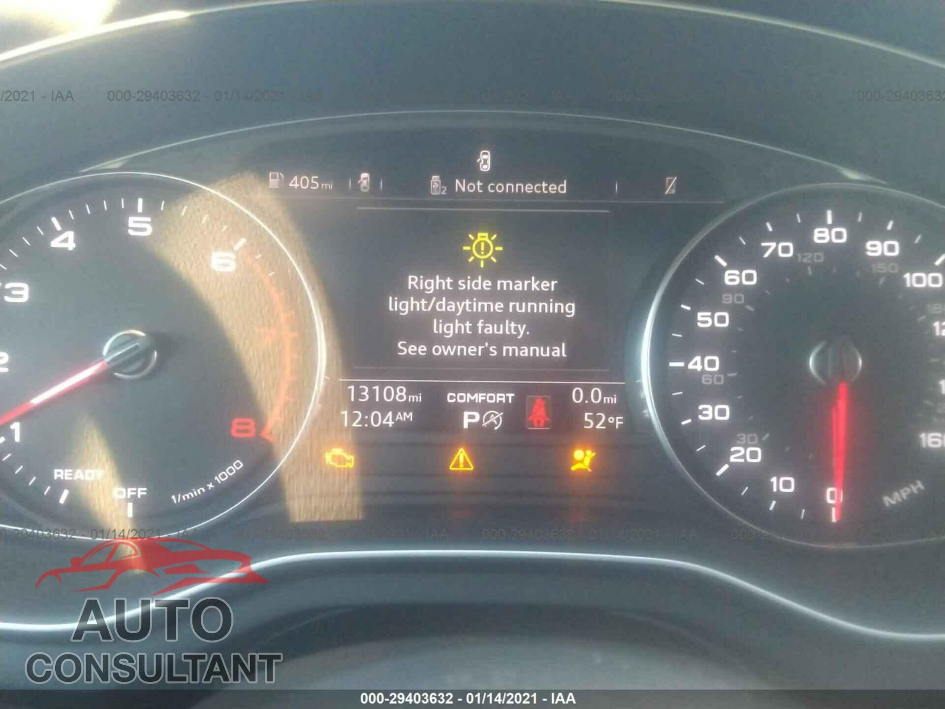 AUDI A4 2019 - WAUGMAF45KN016832