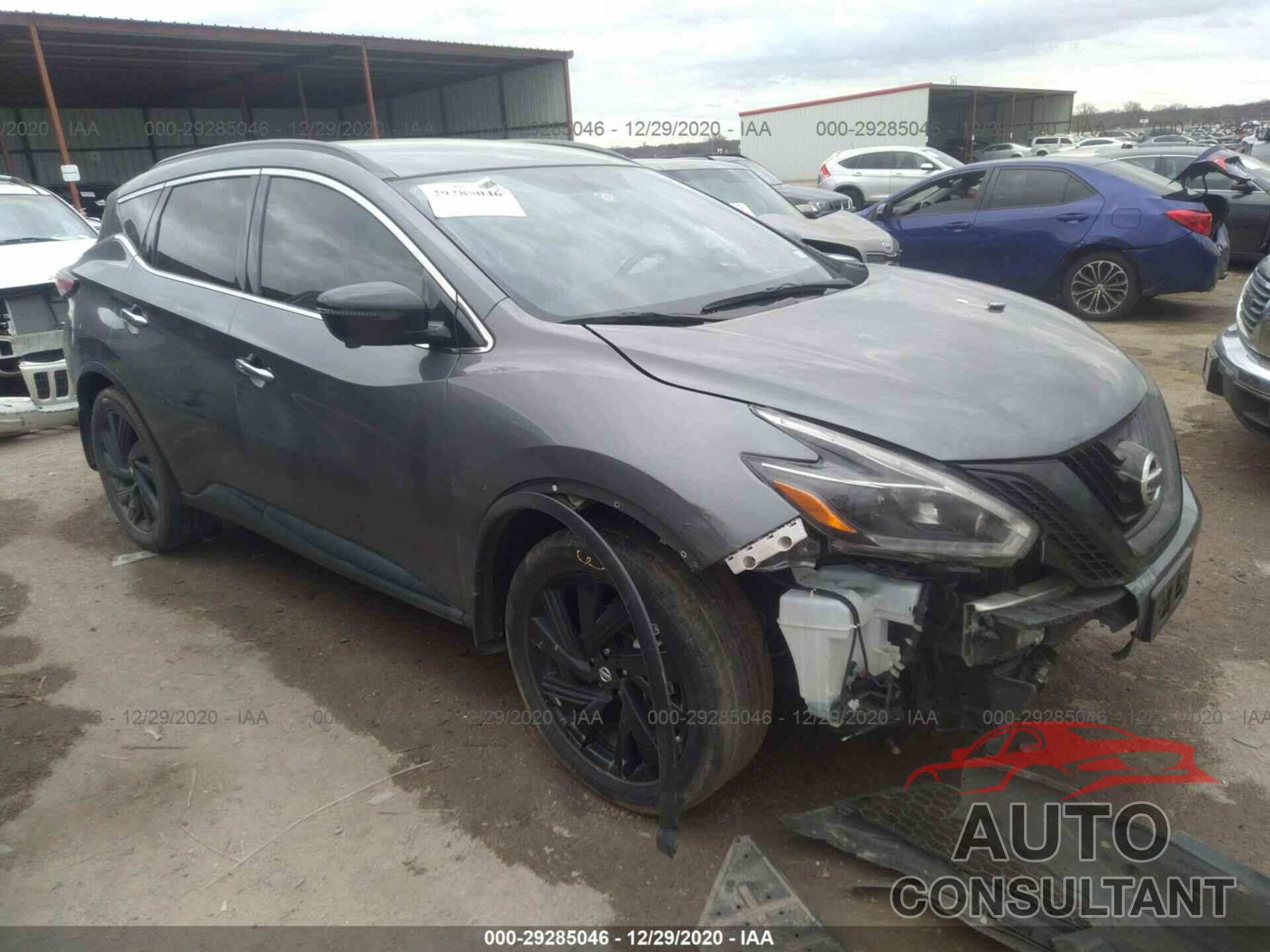 NISSAN MURANO 2018 - 5N1AZ2MG7JN119886