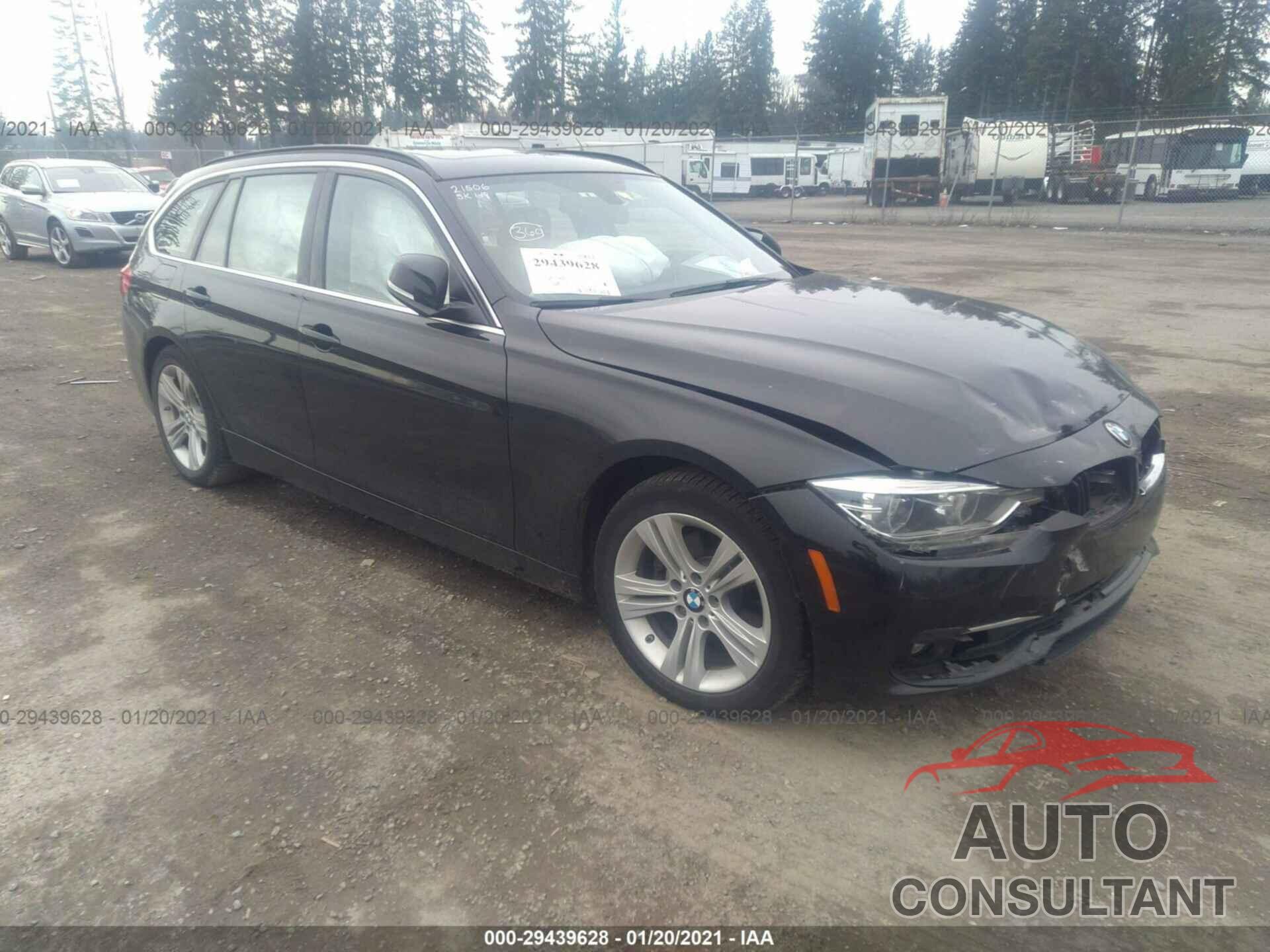 BMW 3 SERIES 2016 - WBA8J1C5XGK711018