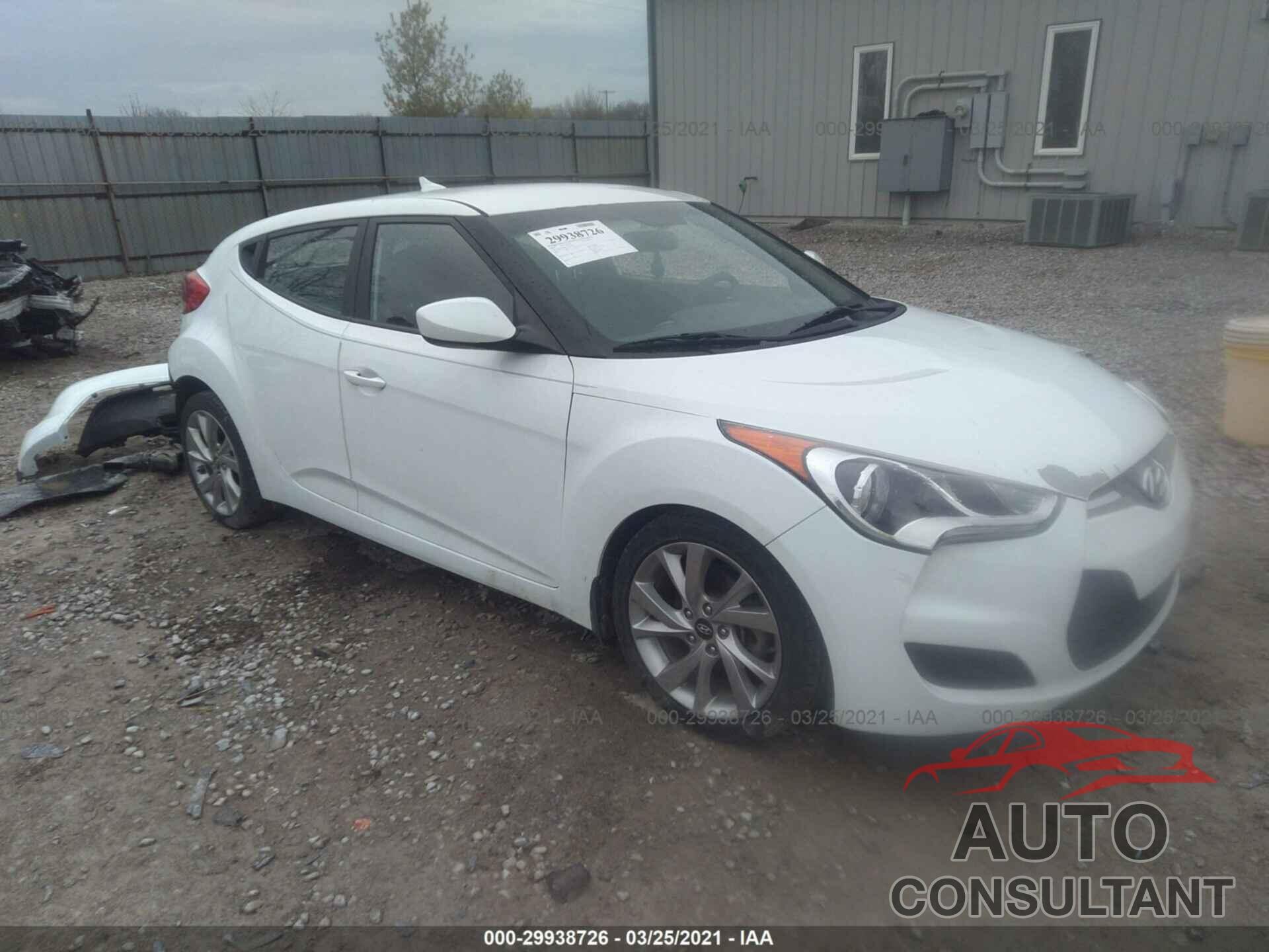 HYUNDAI VELOSTER 2016 - KMHTC6AD1GU248538