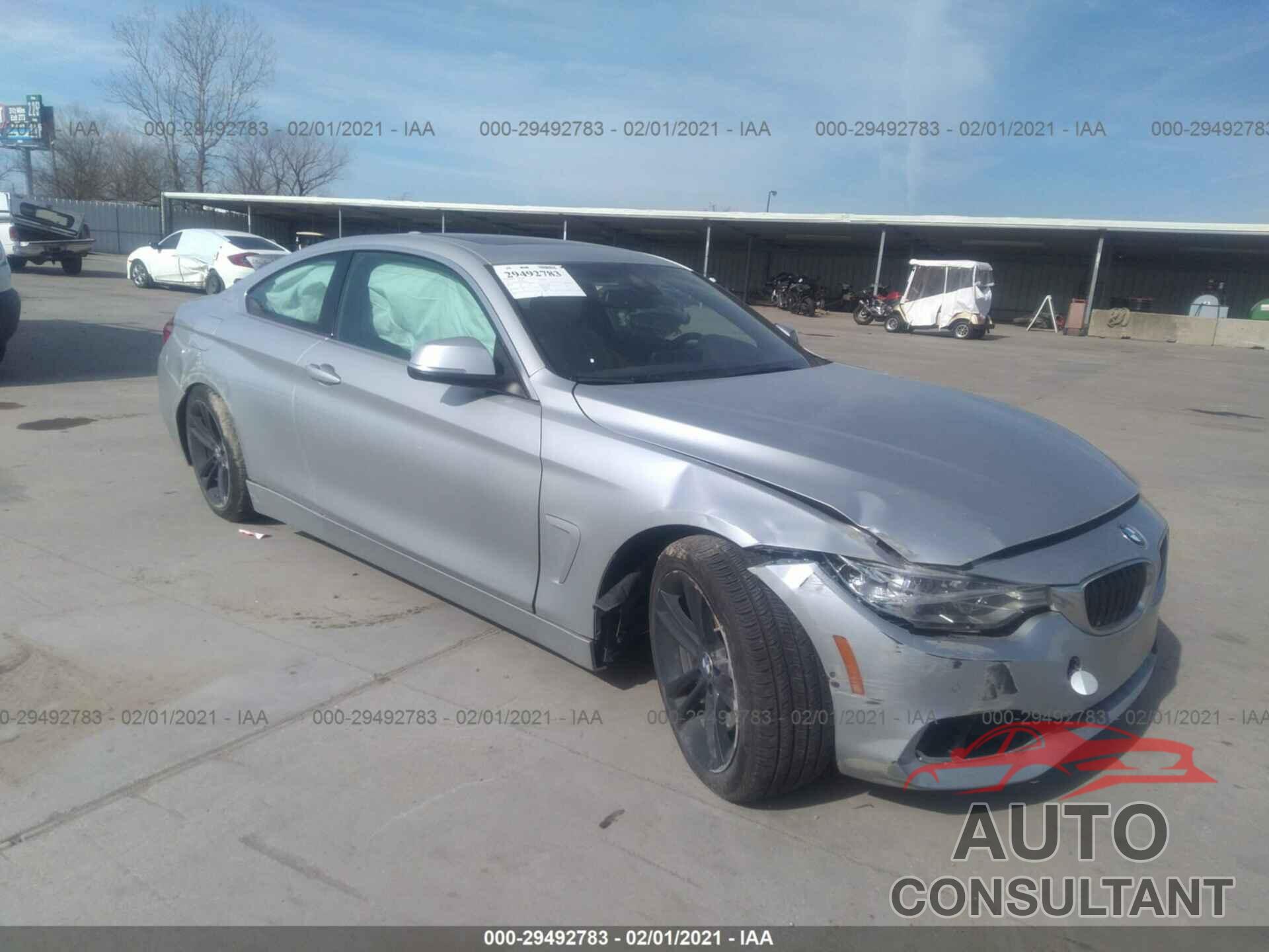 BMW 4 SERIES 2017 - WBA4R7C56HK876737