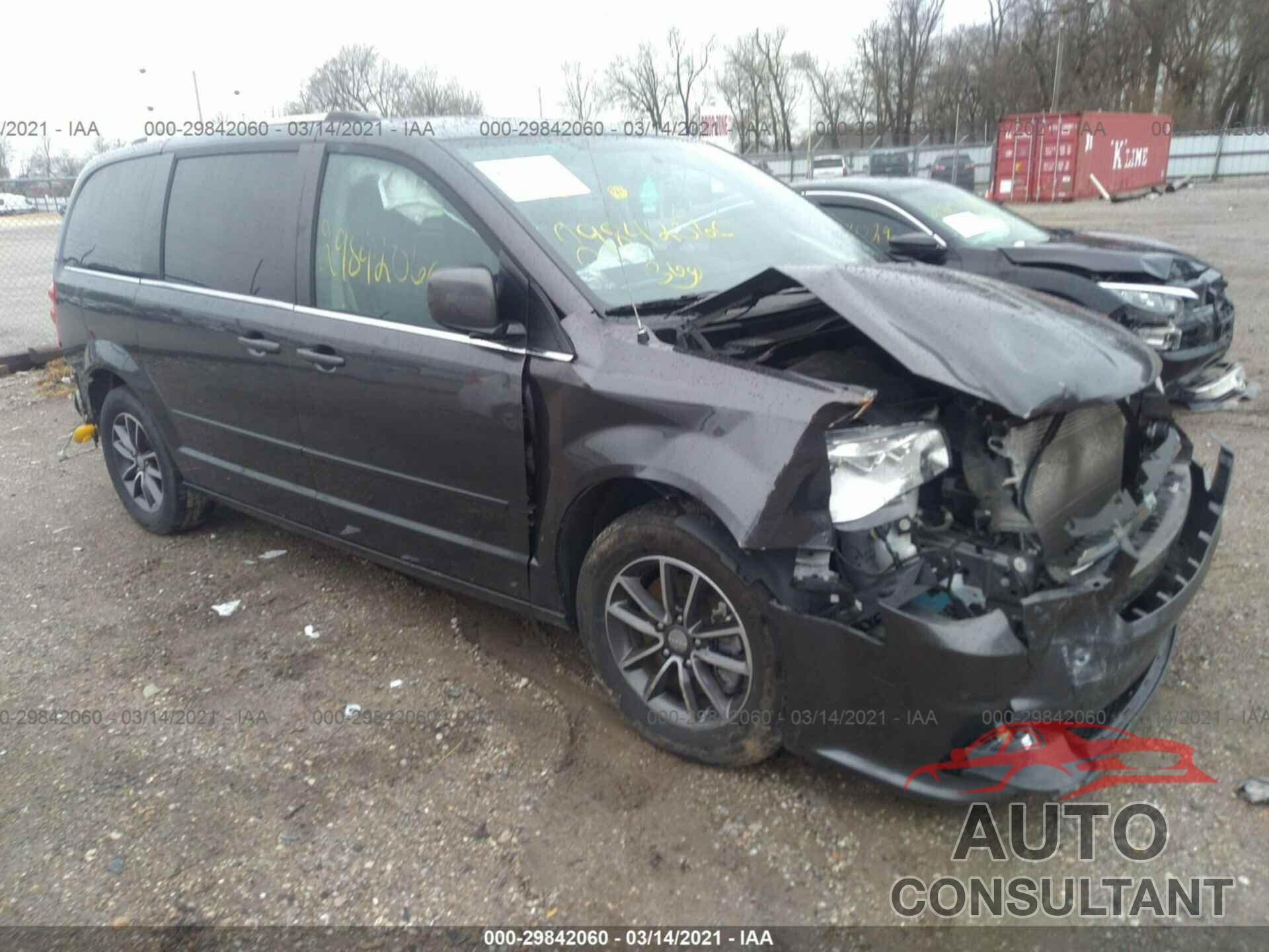 DODGE GRAND CARAVAN 2017 - 2C4RDGCG1HR772585