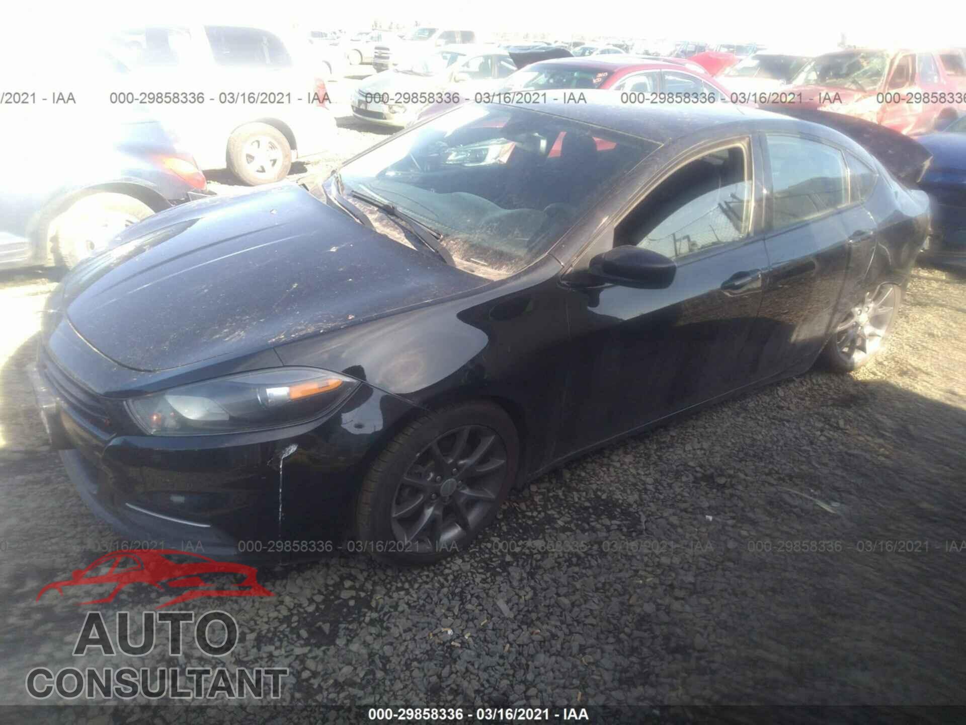 DODGE DART 2016 - 1C3CDFAA0GD549197