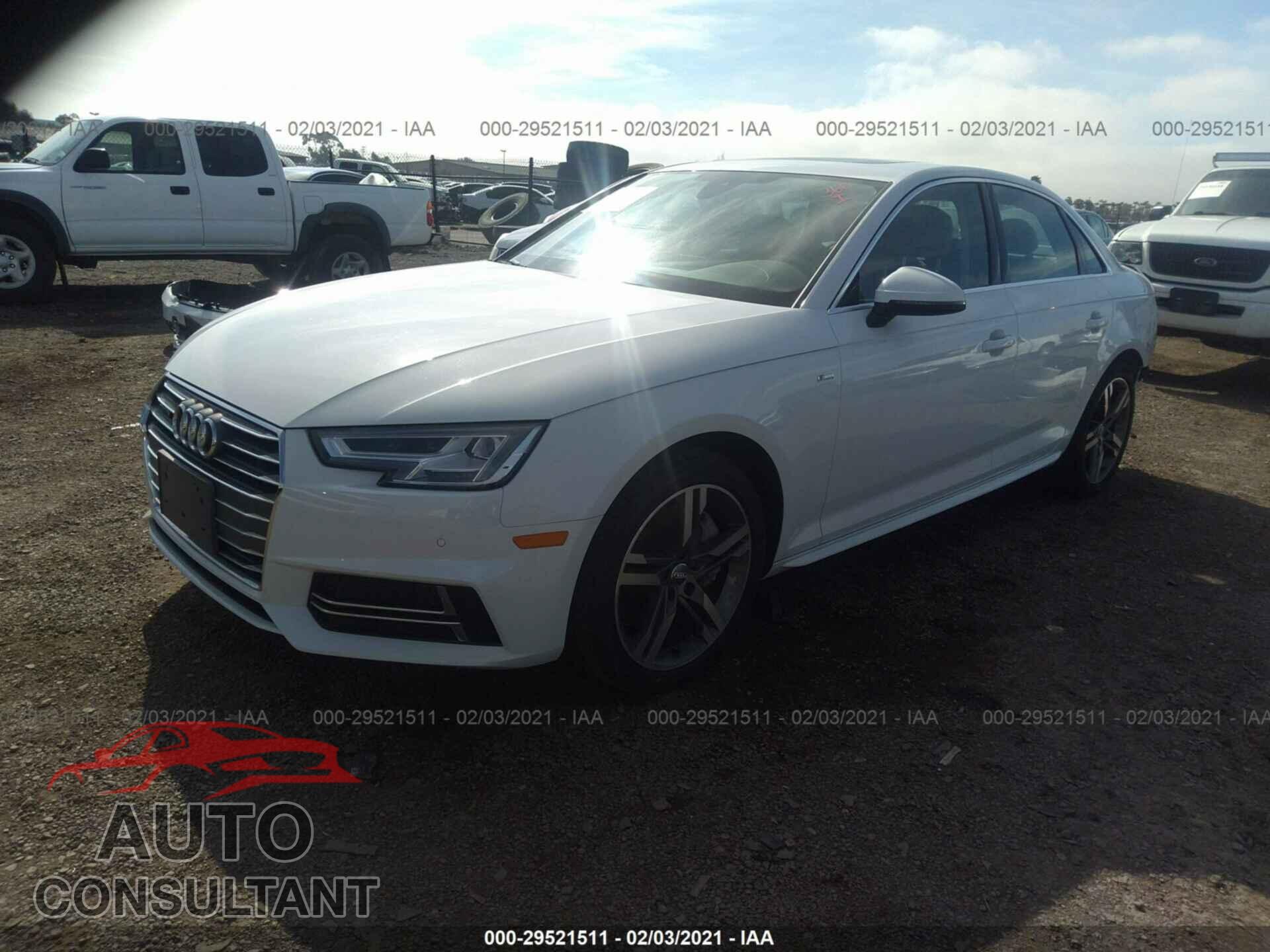 AUDI A4 2017 - WAUENAF40HN057981