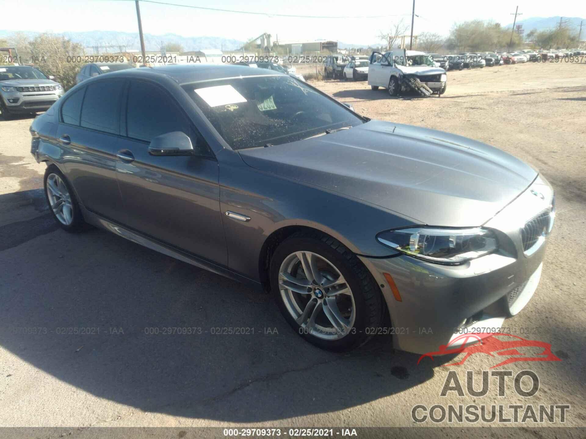 BMW 5 SERIES 2016 - WBA5A5C51GD527651