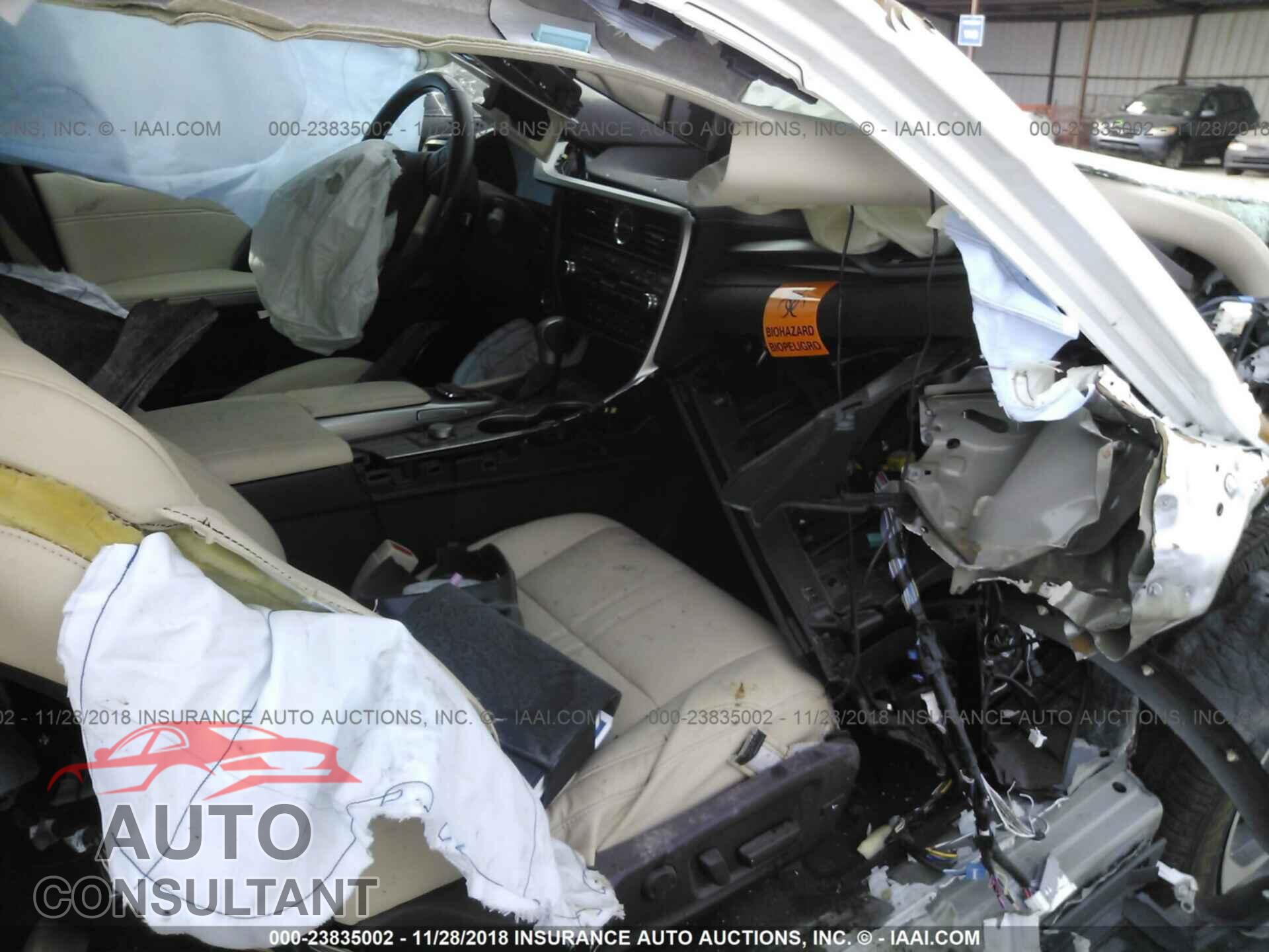 LEXUS RX 2017 - 2T2ZZMCA0HC083337