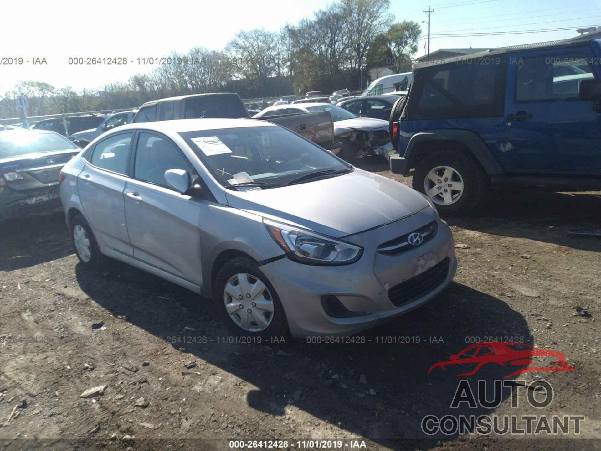 HYUNDAI ACCENT 2016 - KMHCT4AE2GU157078