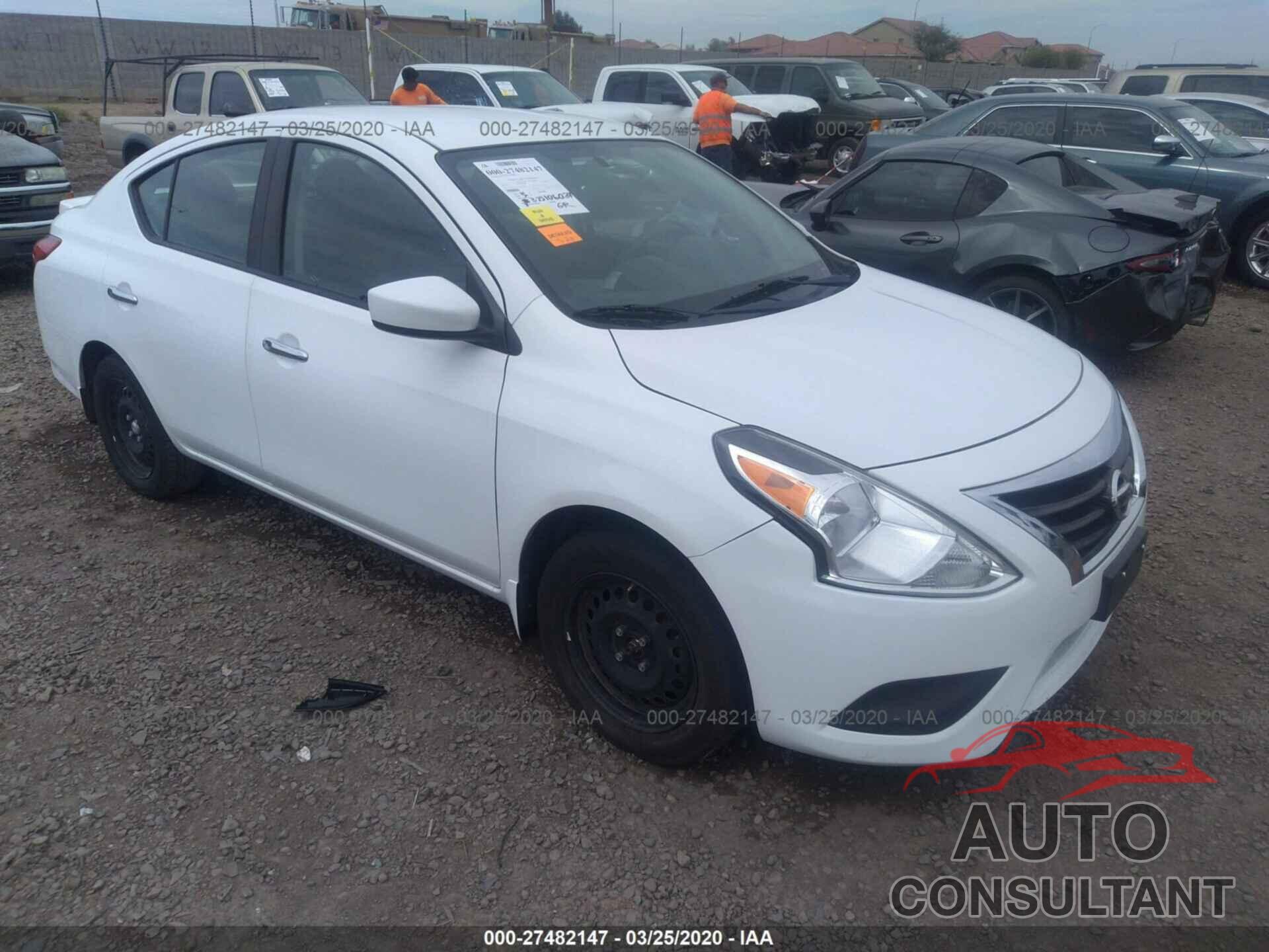 Nissan Versa 2016 - 3N1CN7AP5GL826281