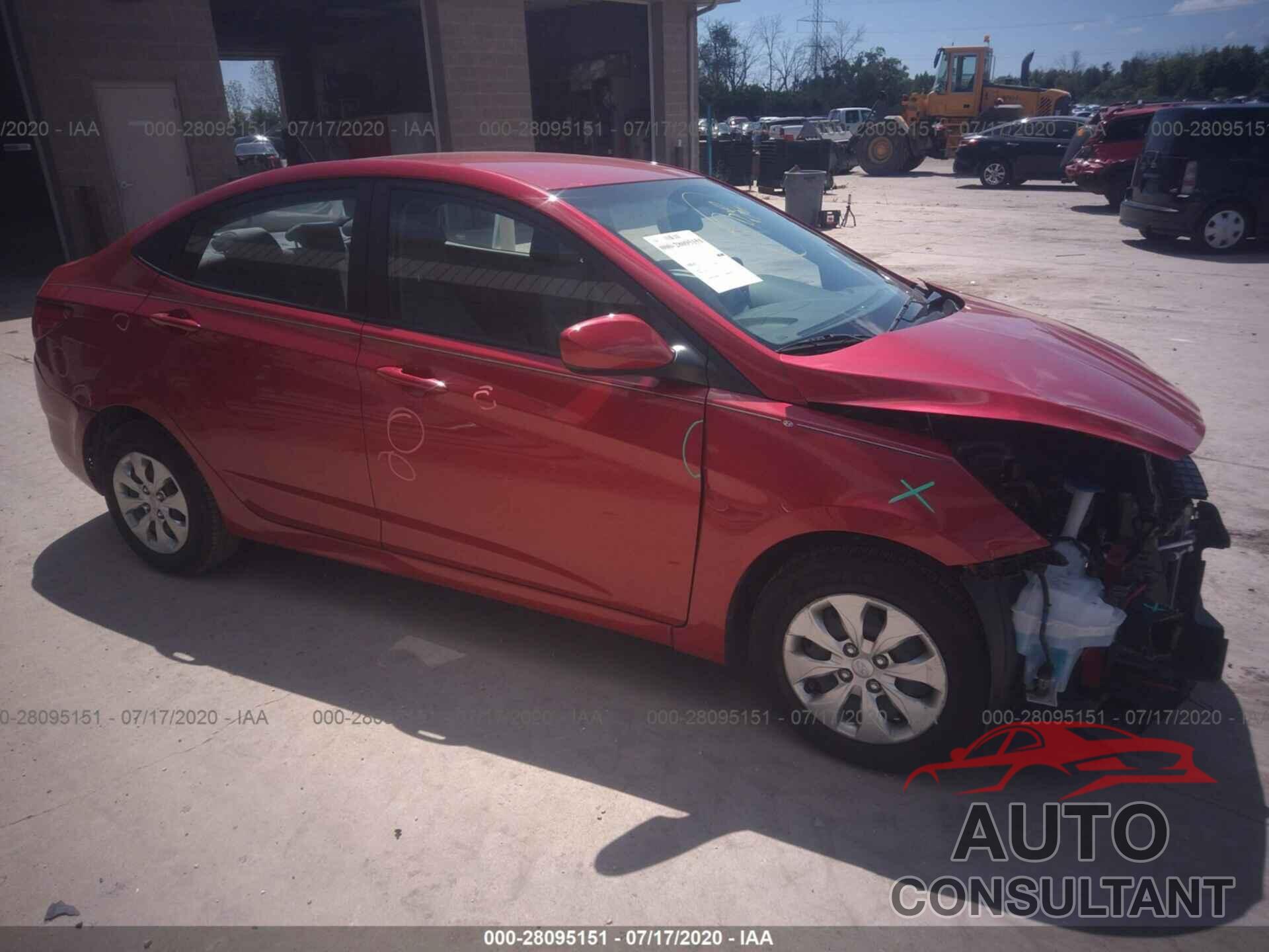 Hyundai Accent 2017 - KMHCT4AE0HU268018