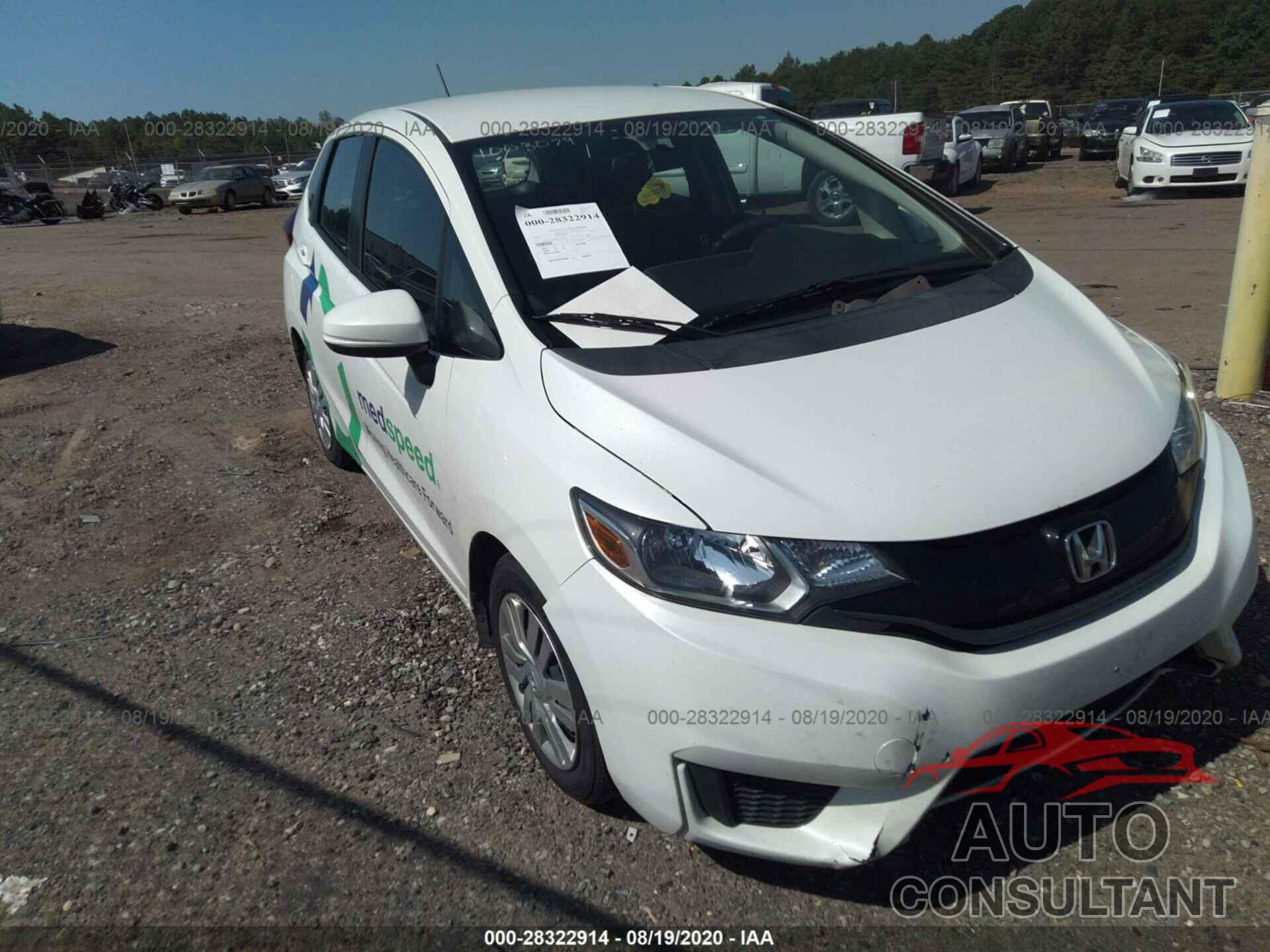 HONDA FIT 2017 - 3HGGK5H56HM713579