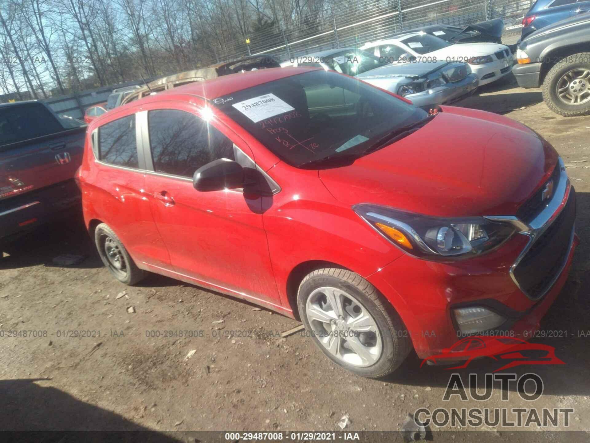 CHEVROLET SPARK 2019 - KL8CB6SA8KC733827