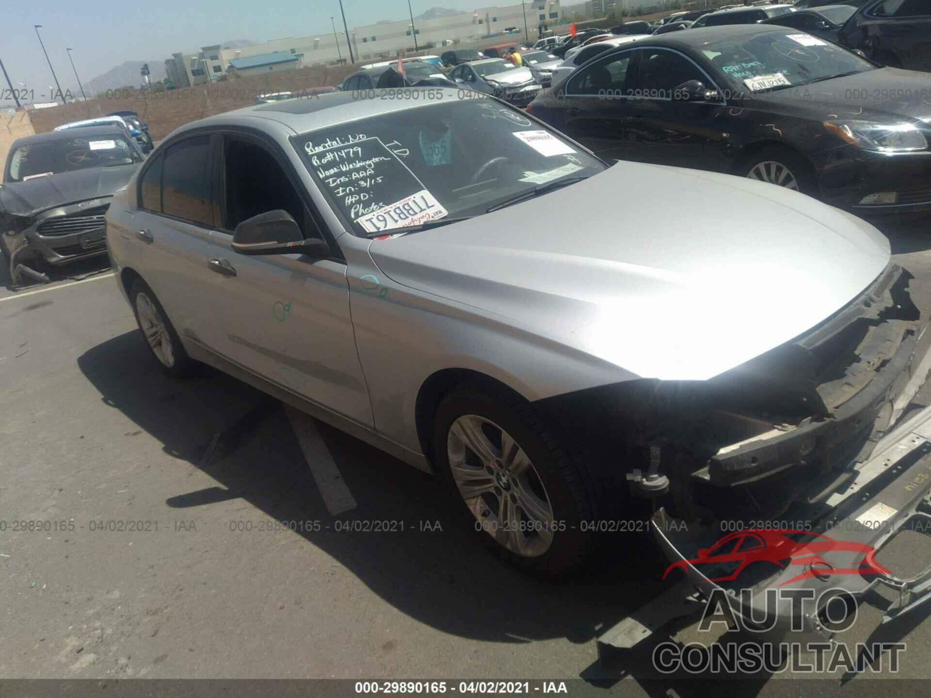 BMW 3 SERIES 2016 - WBA8E9G56GNT46705