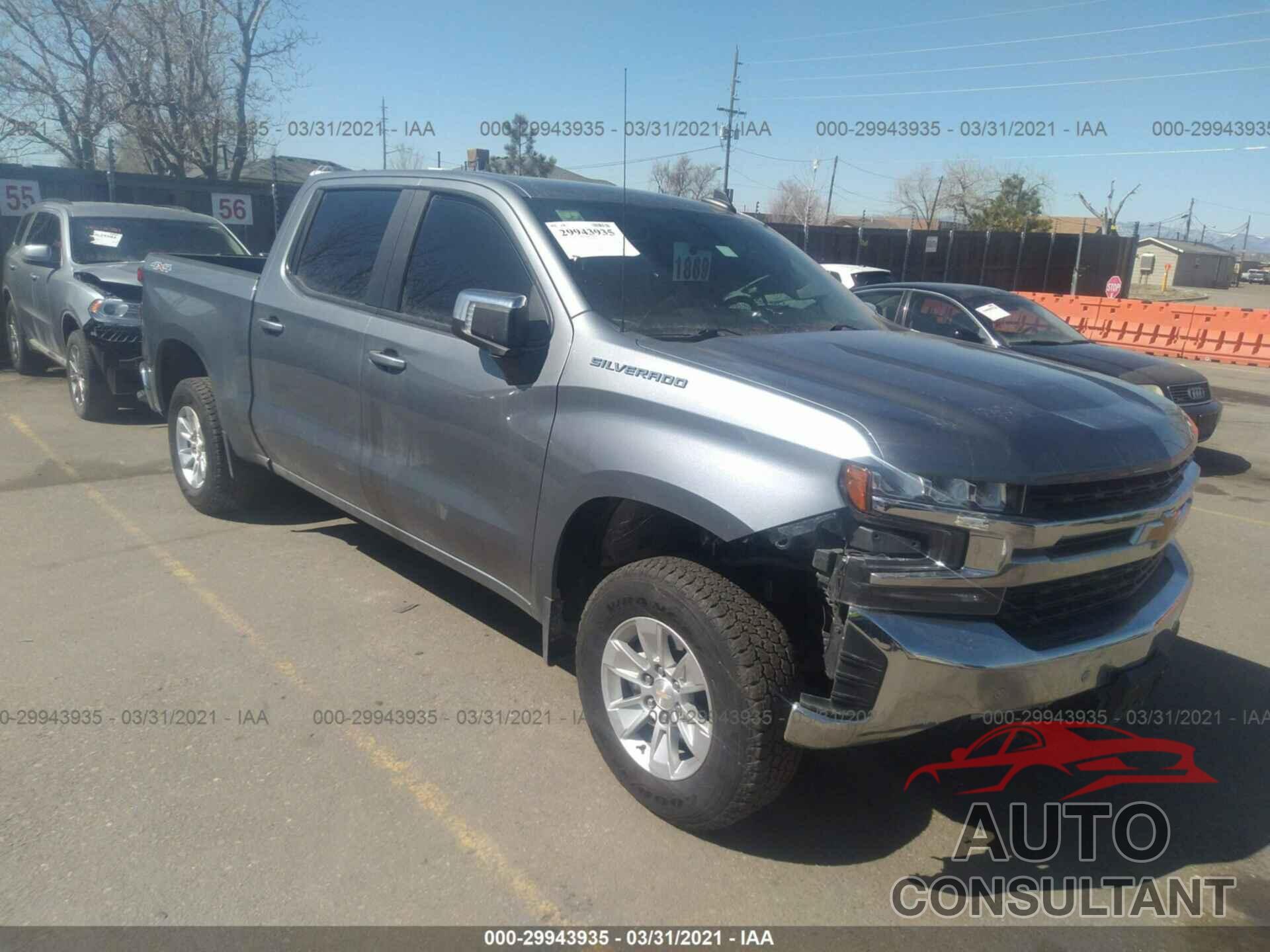 CHEVROLET SILVERADO 1500 2019 - 1GCUYDED7KZ251528