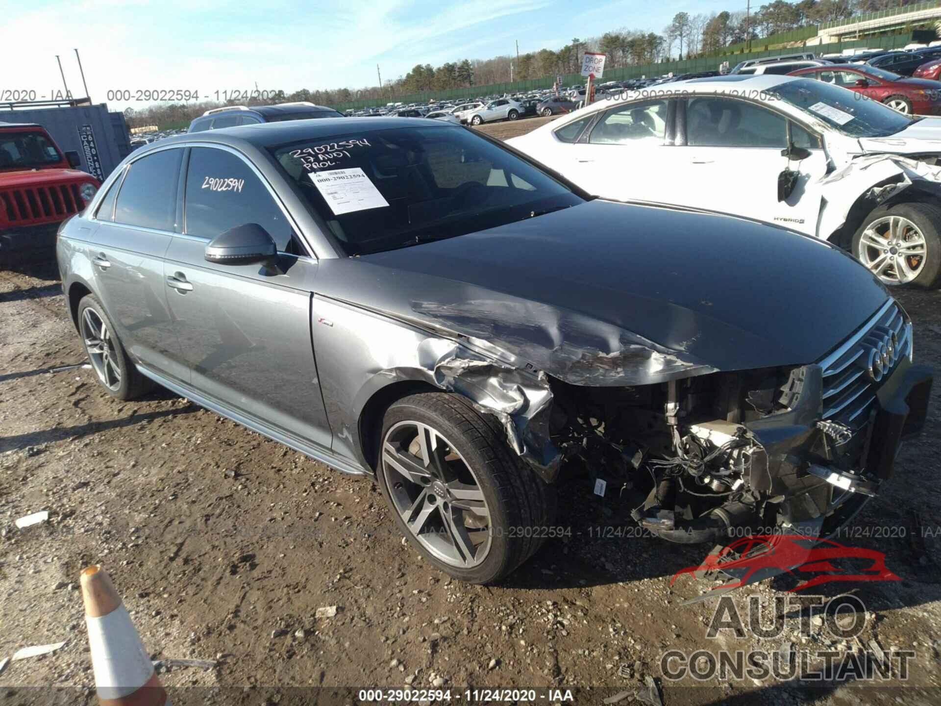 AUDI A4 2017 - WAULNAF45HN011425