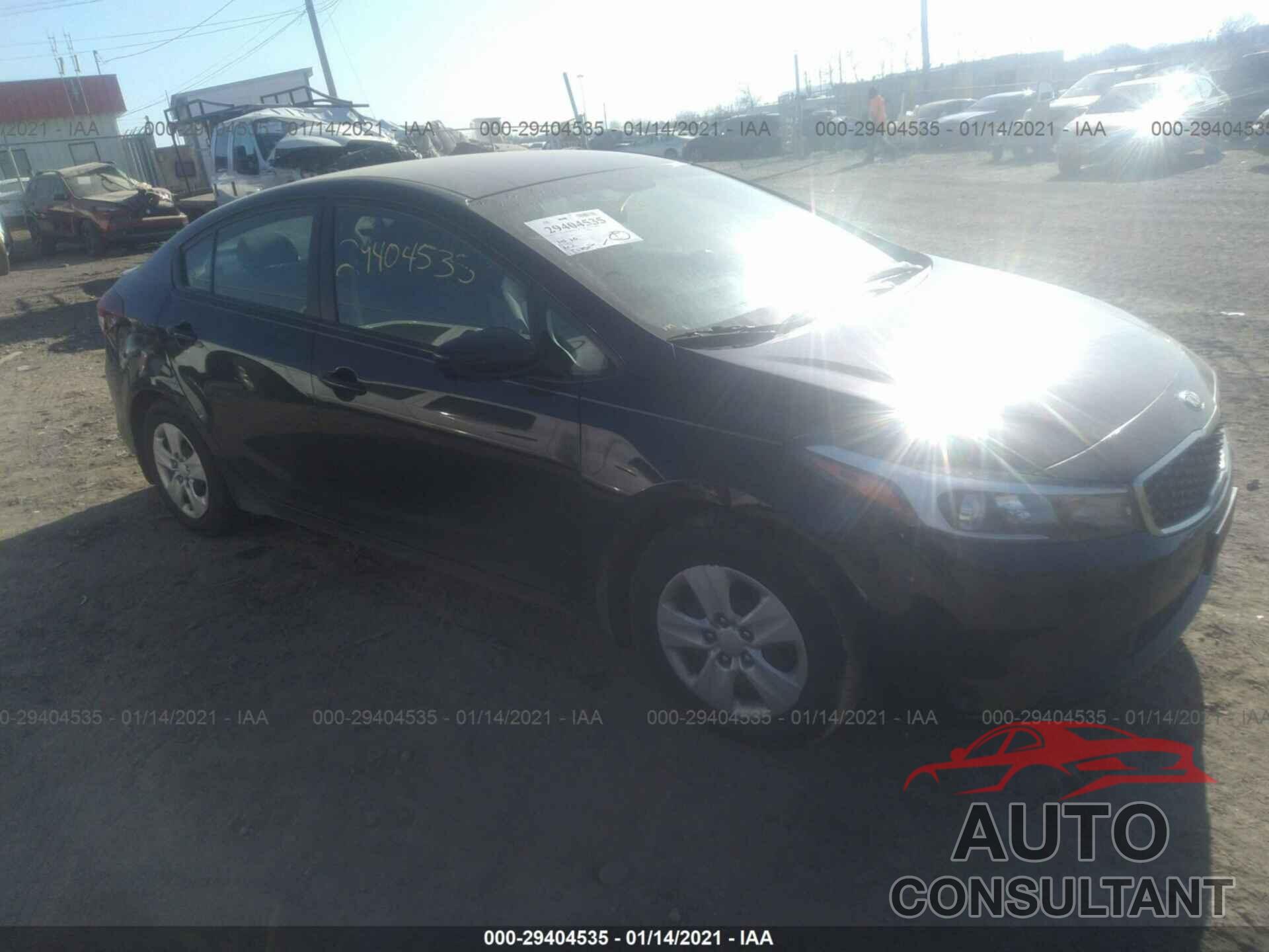 KIA FORTE 2017 - 3KPFK4A73HE159928