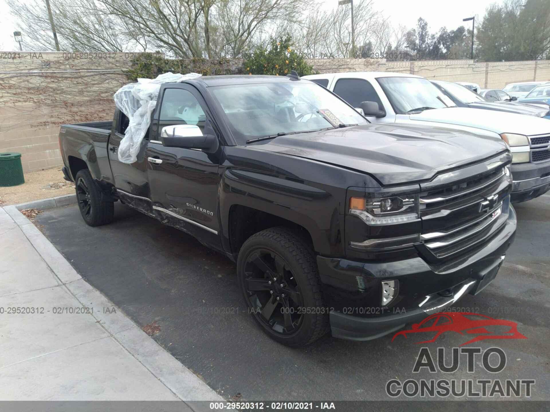 CHEVROLET SILVERADO 1500 2017 - 3GCUKSEJ6HG123835