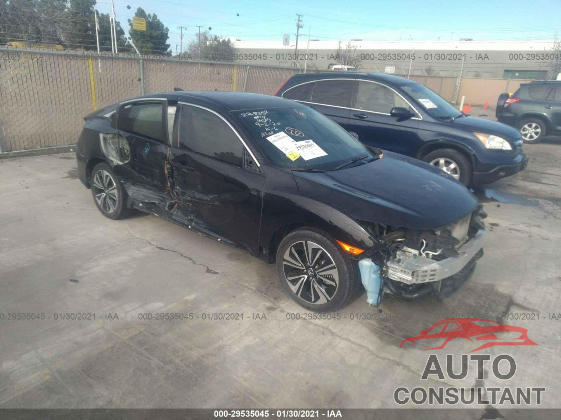 HONDA CIVIC SEDAN 2016 - 19XFC1F74GE209559