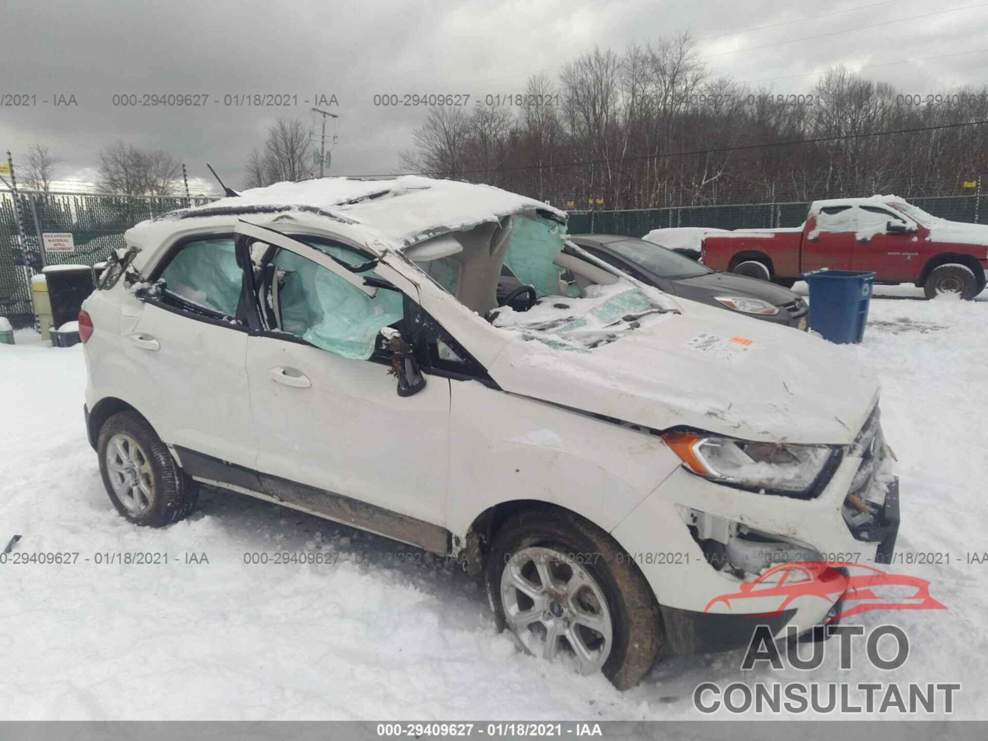 FORD ECOSPORT 2019 - MAJ6S3GL8KC262717