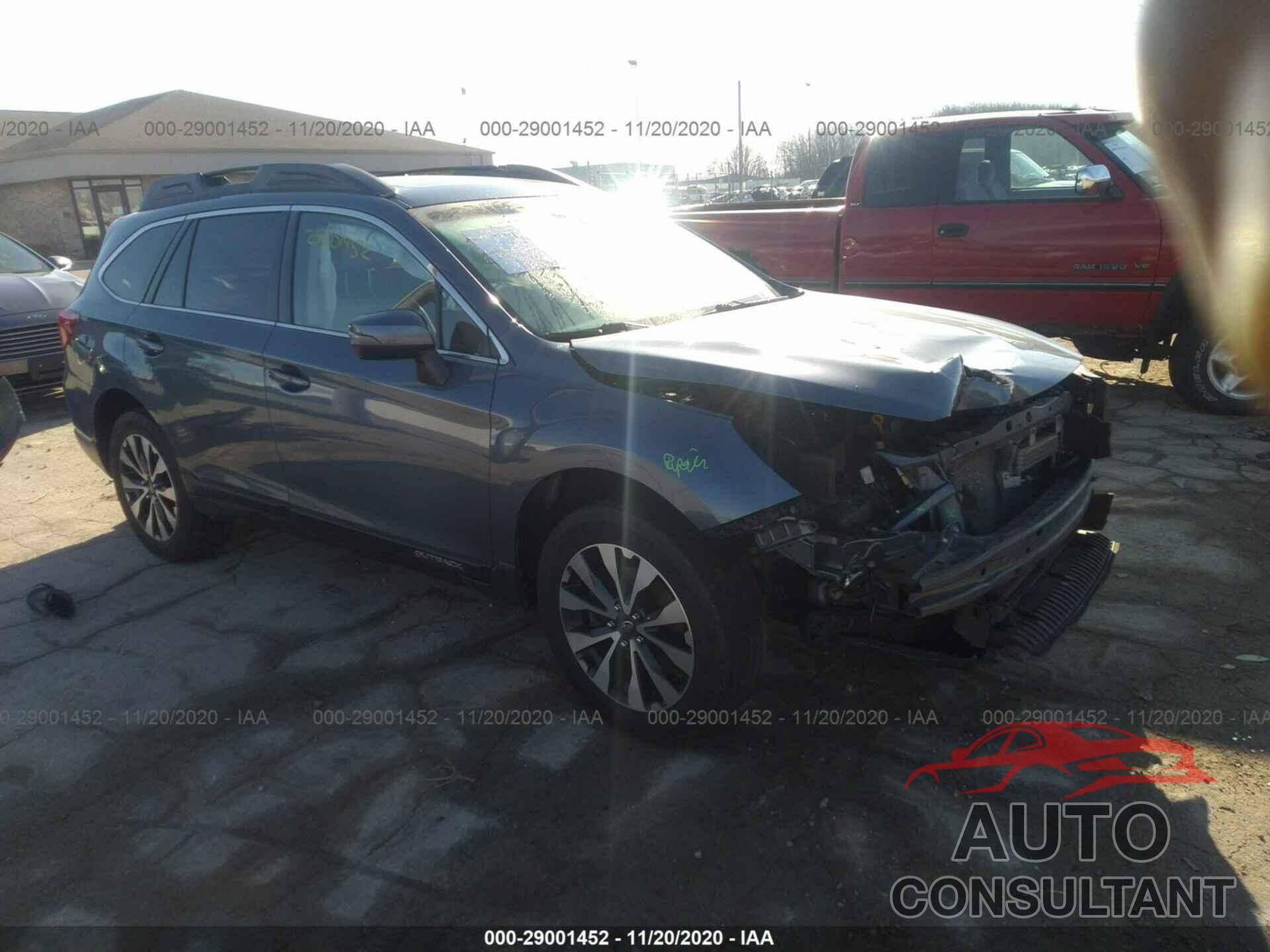 SUBARU OUTBACK 2017 - 4S4BSANCXH3284772
