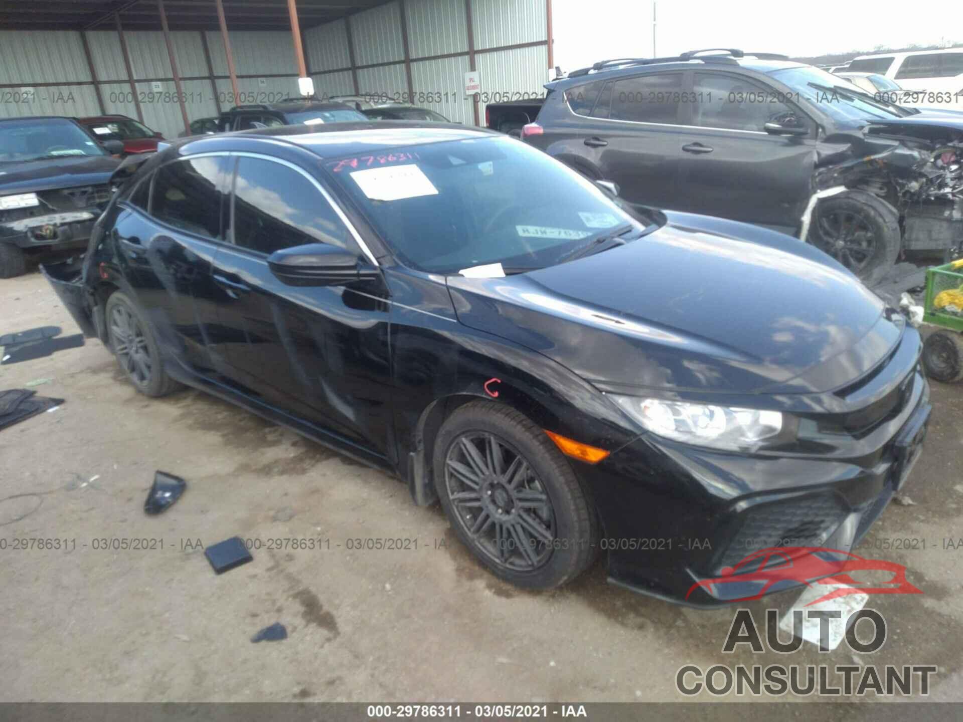 HONDA CIVIC HATCHBACK 2019 - SHHFK7H31KU204286