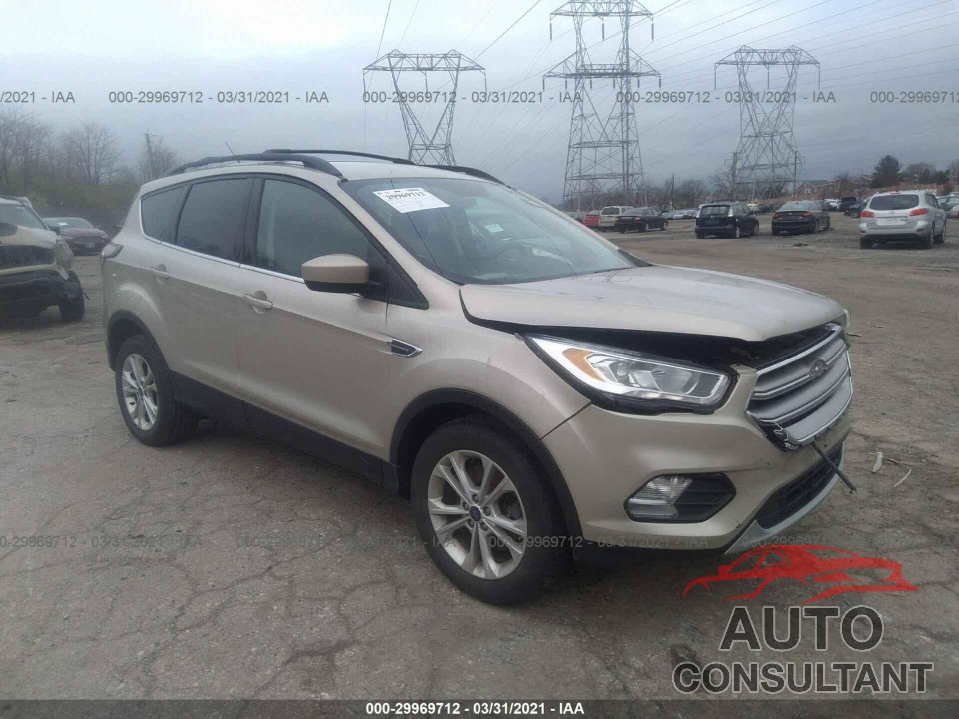 FORD ESCAPE 2017 - 1FMCU9GD8HUB55426
