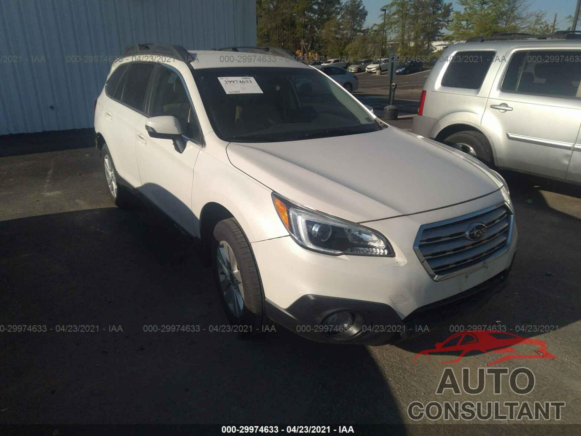 SUBARU OUTBACK 2017 - 4S4BSAFC7H3304054