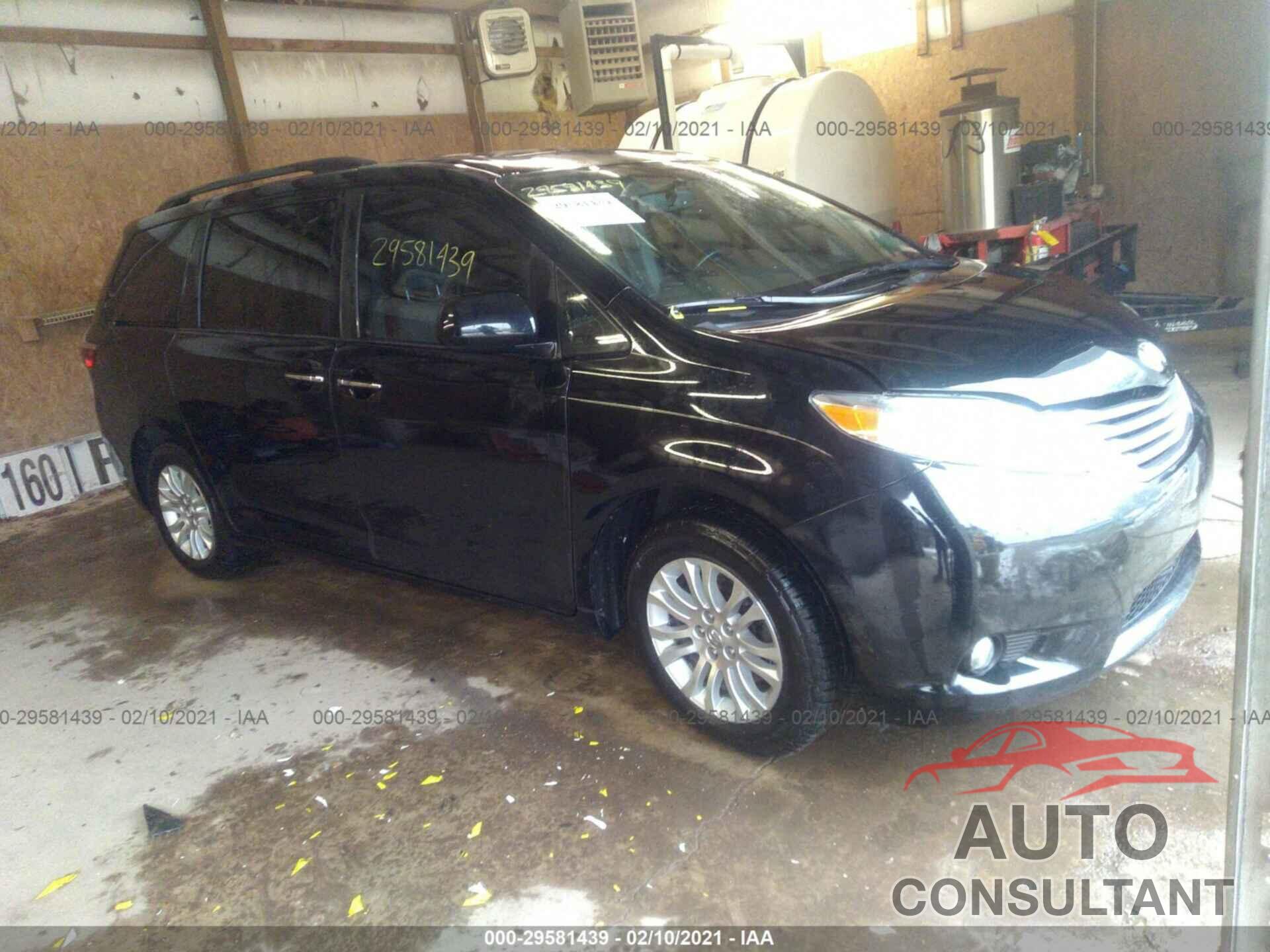 TOYOTA SIENNA 2016 - 5TDYK3DC5GS735079