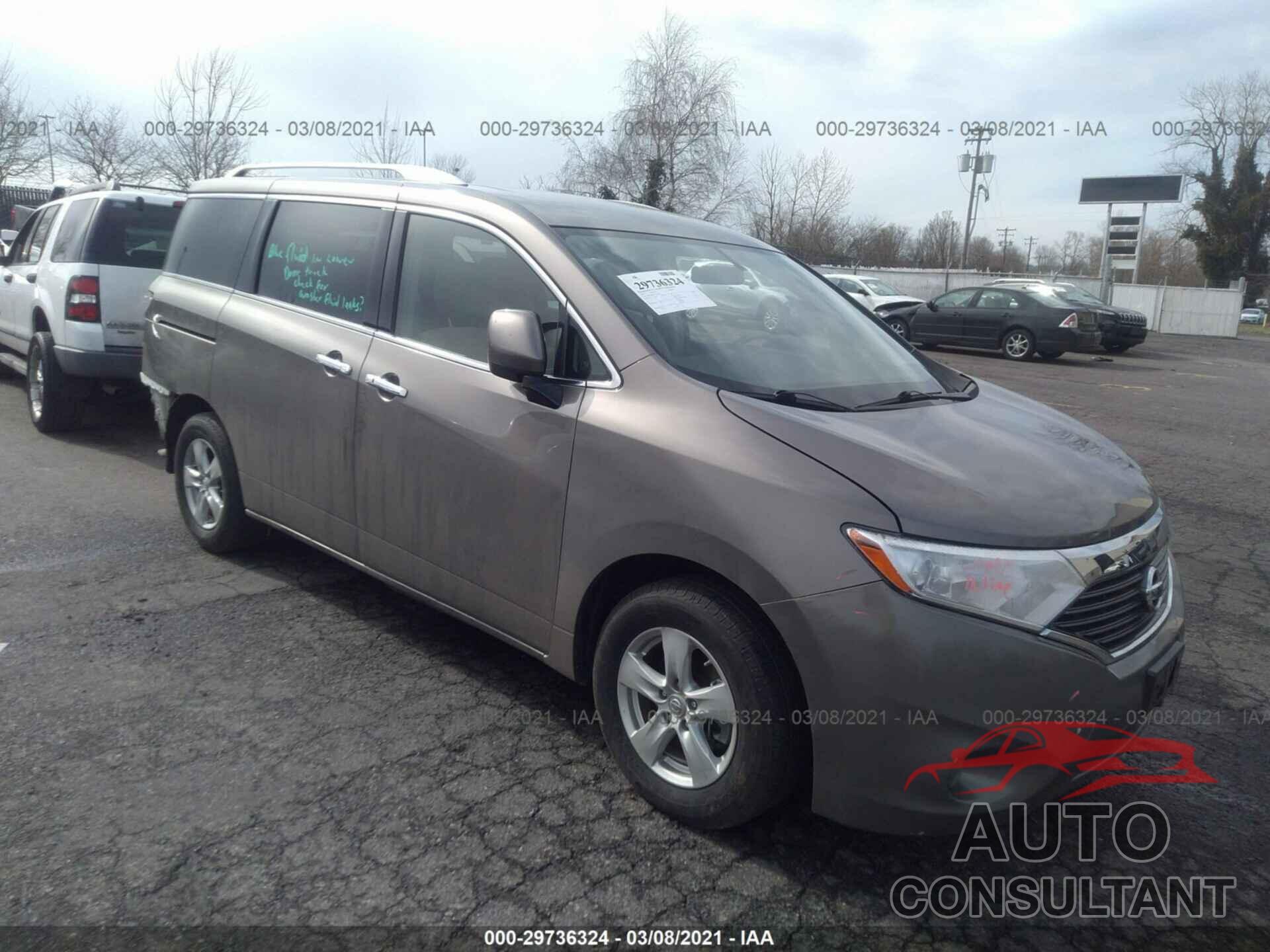 NISSAN QUEST 2016 - JN8AE2KPXG9154821