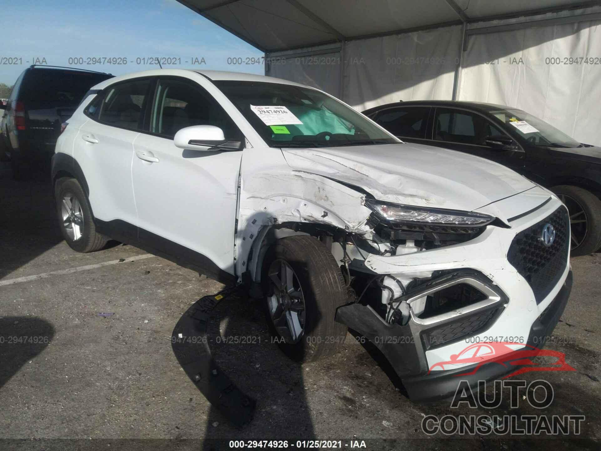 HYUNDAI KONA 2021 - KM8K12AA9MU661240