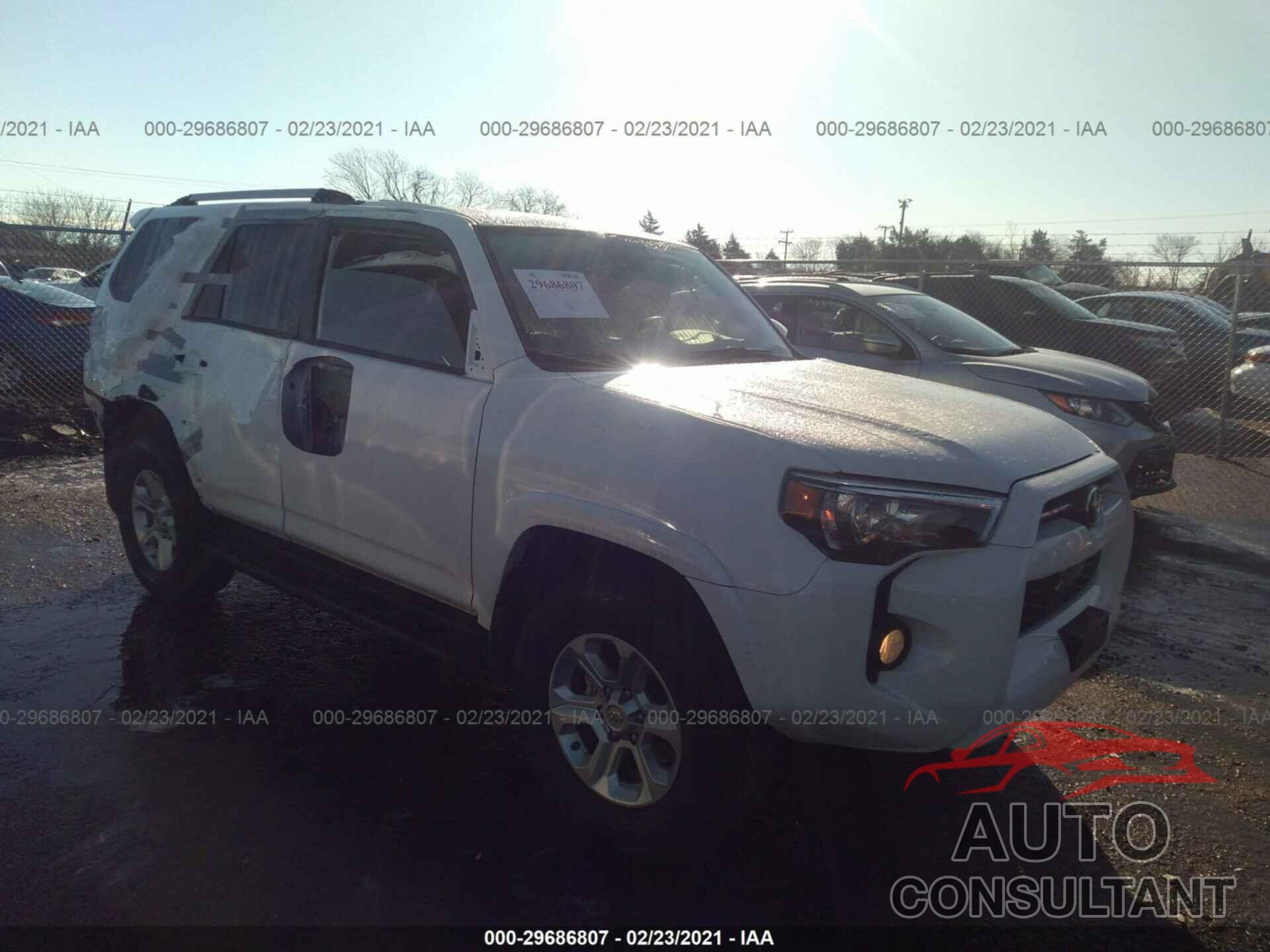 TOYOTA 4RUNNER 2020 - JTEBU5JR9L5754069