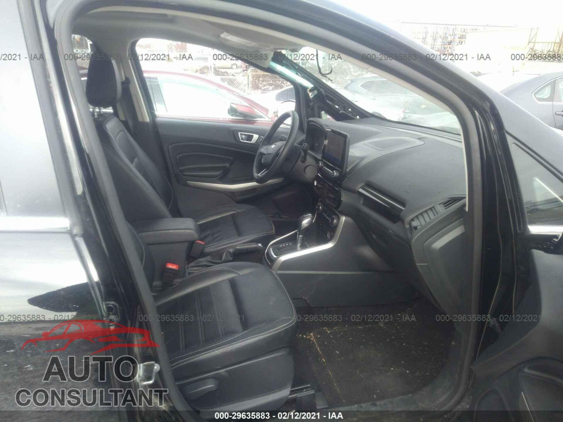 FORD ECOSPORT 2020 - MAJ6S3KLXLC317158