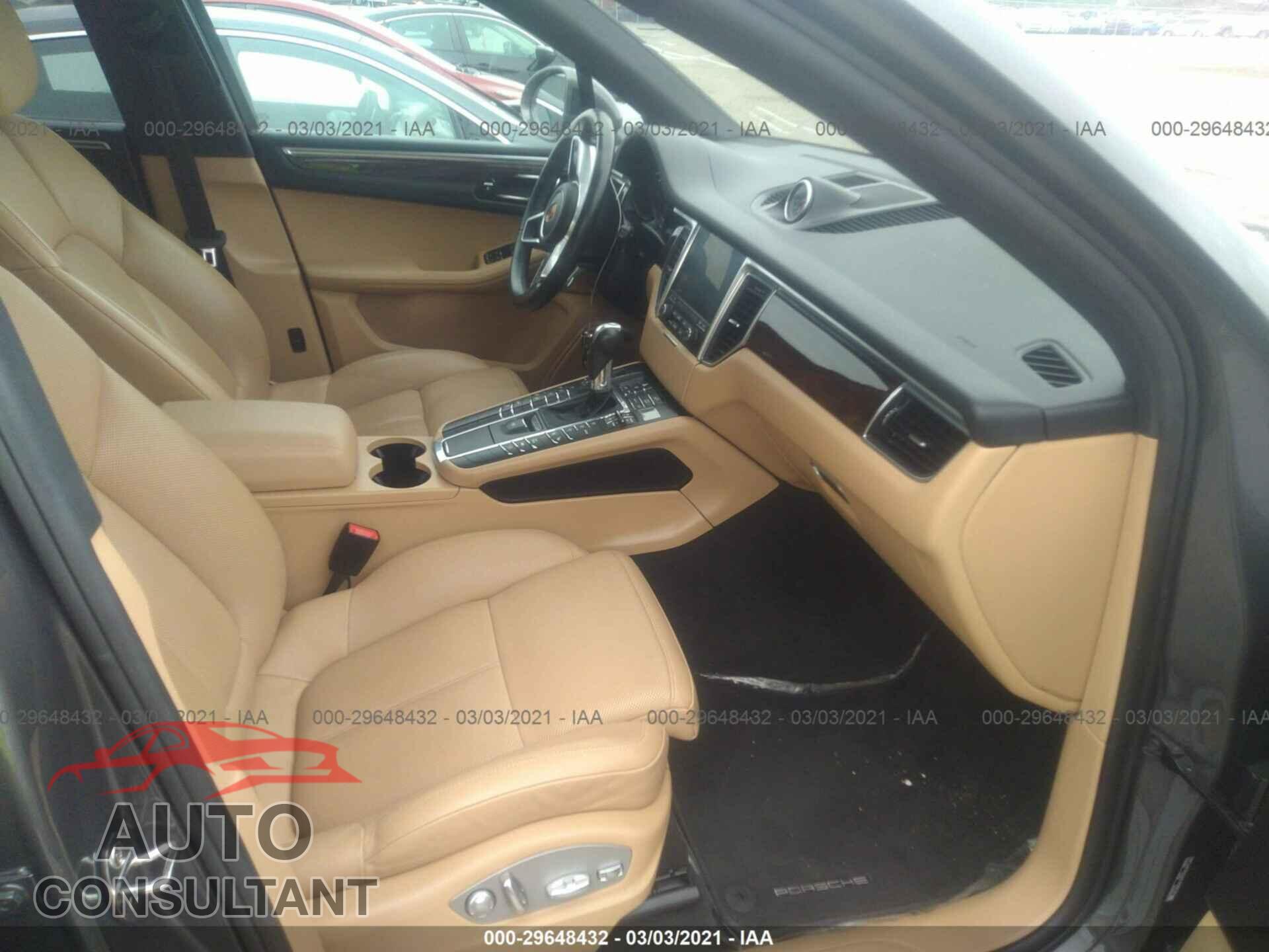 PORSCHE MACAN 2017 - WP1AA2A53HLB08838