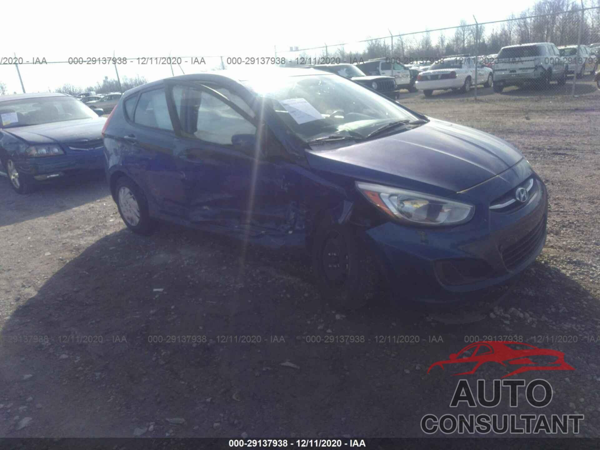 HYUNDAI ACCENT 2017 - KMHCT5AE5HU320409