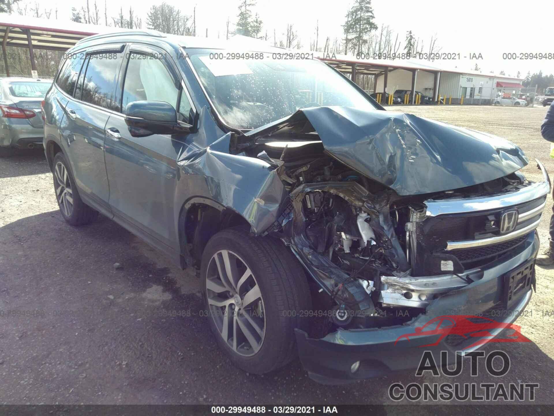 HONDA PILOT 2017 - 5FNYF6H92HB100136